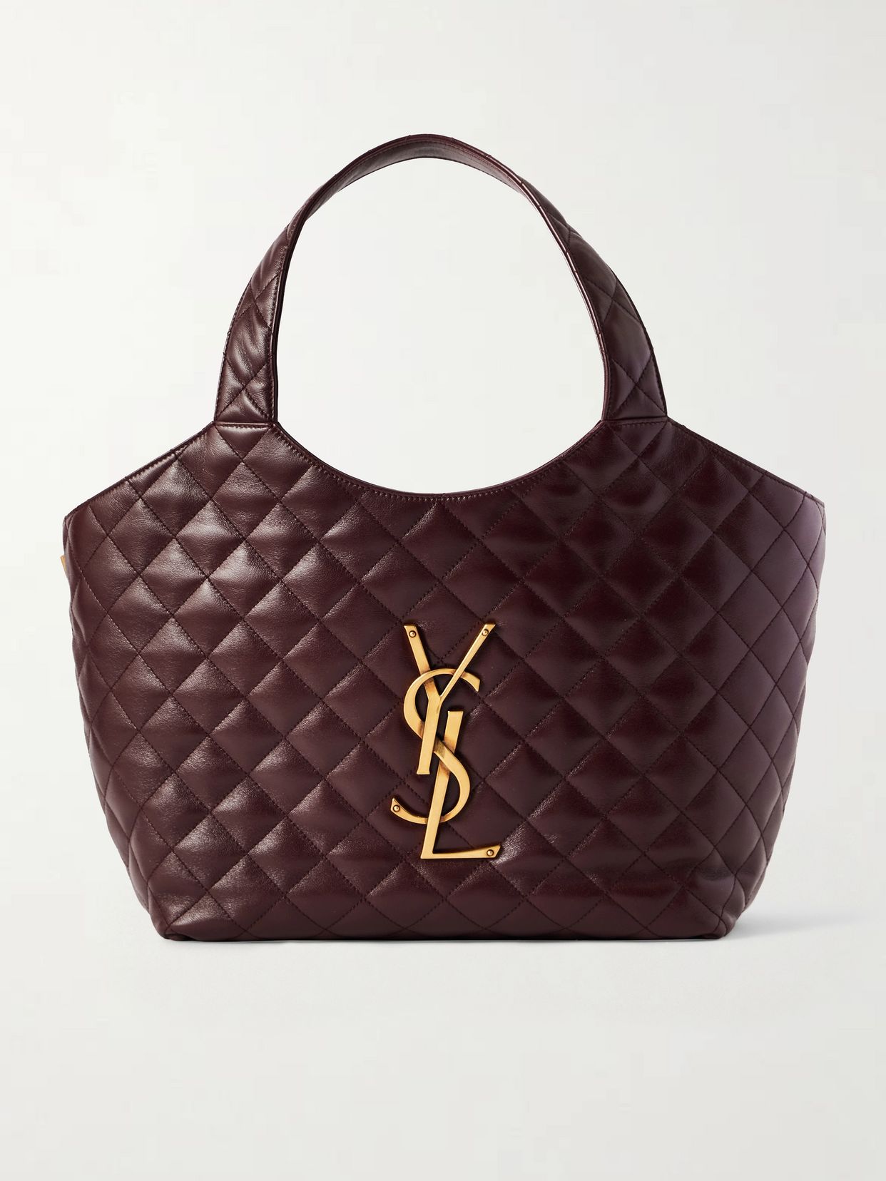 Icare medium matelassé leather tote