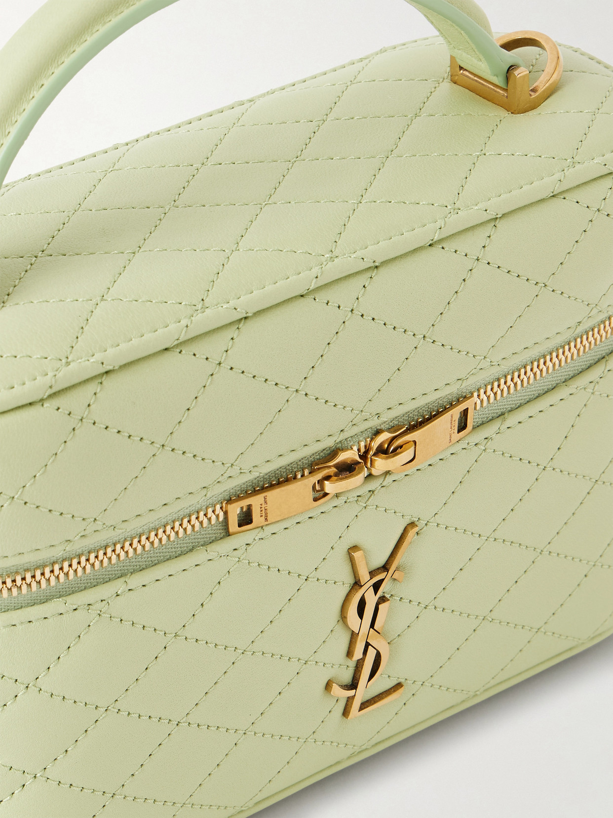 Gaby Vanity Mini Quilted Shoulder Bag