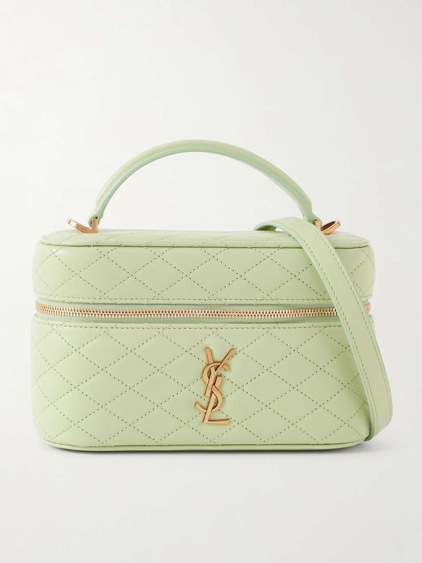 Saint Laurent Gaby Vanity Leather Shoulder Bag