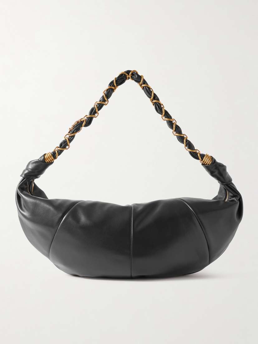 Saint Laurent Amalia Small Leather Shoulder Bag