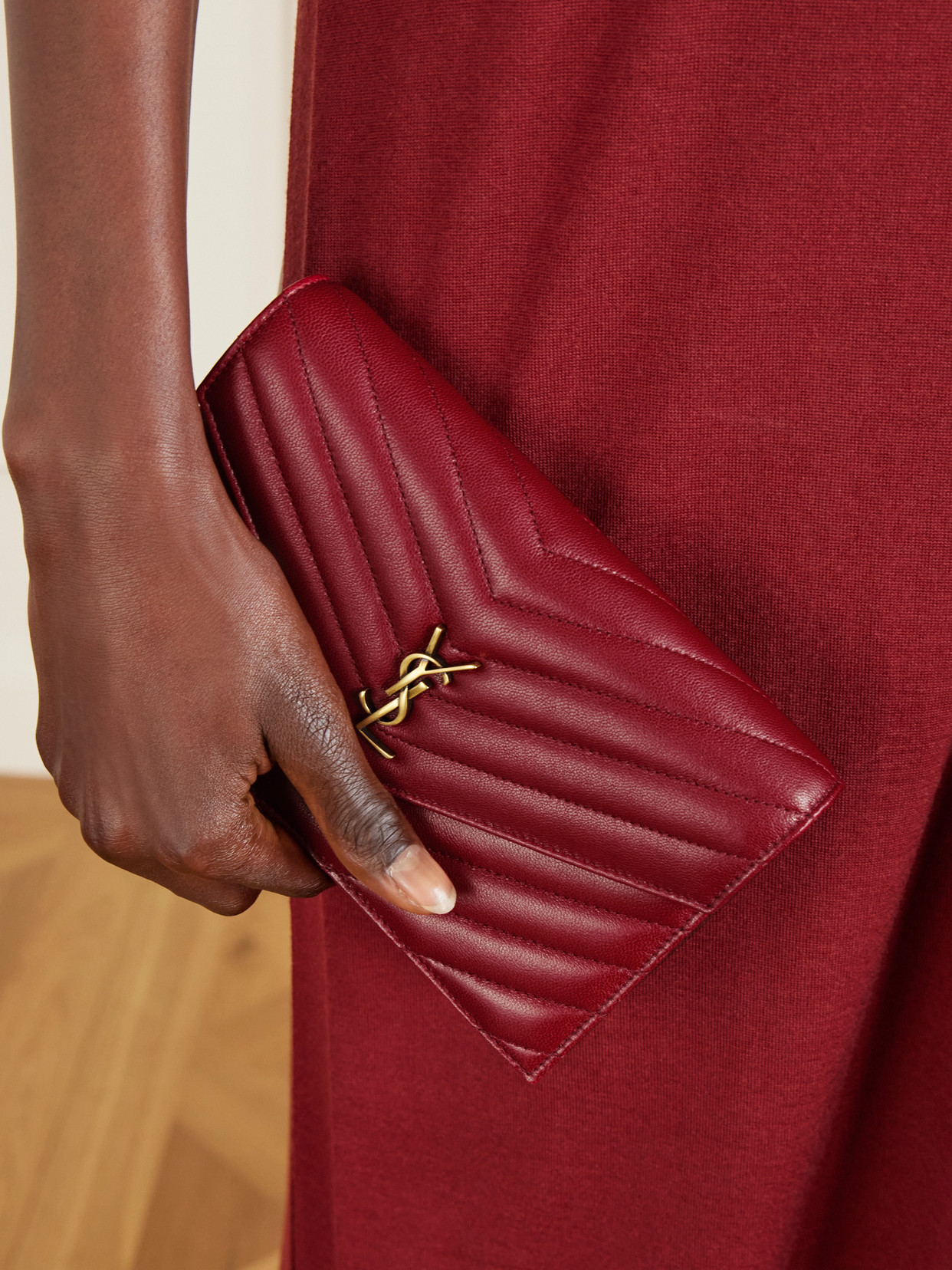 Cassandre Mini Matelassé Shoulder Bag