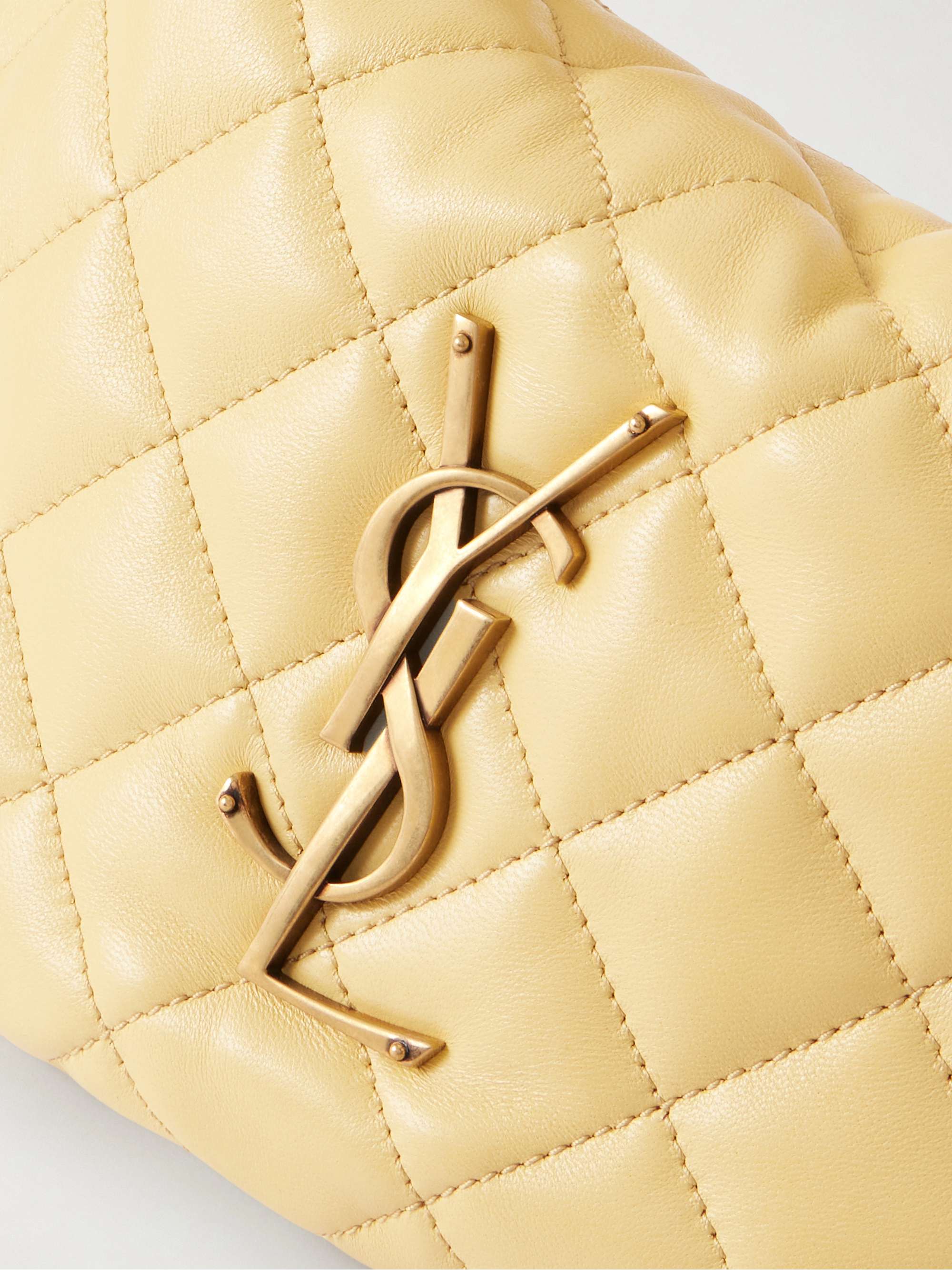 SAINT LAURENT Icarino quilted leather tote | NET-A-PORTER