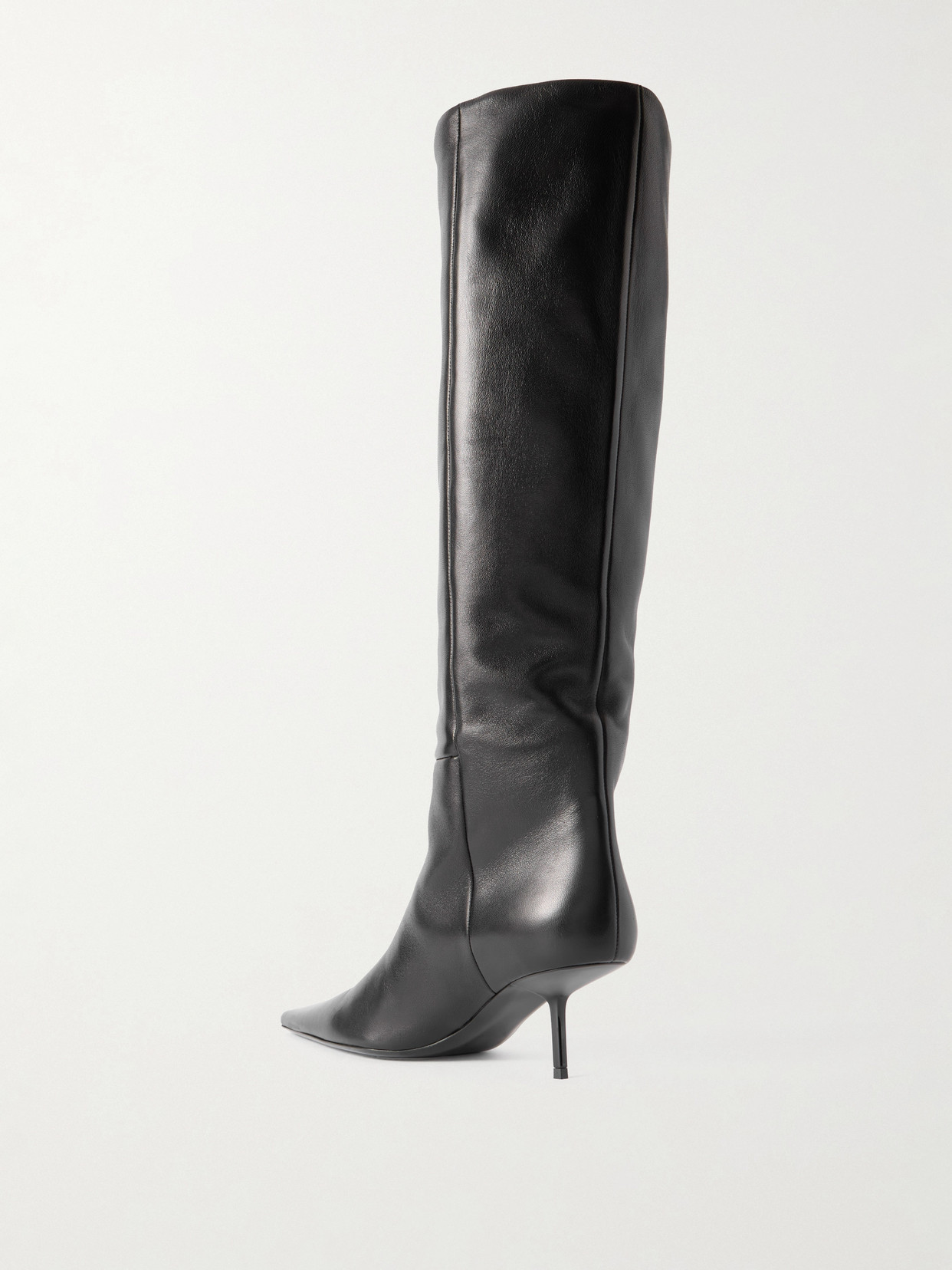 Victoire Leather Knee Boots