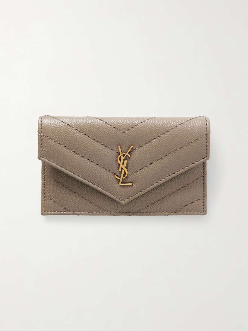 Saint Laurent Cassandre Matelassé Leather Wallet