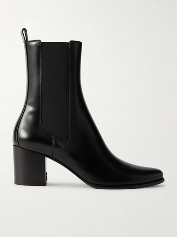 Saint Laurent Jill leather Chelsea boots