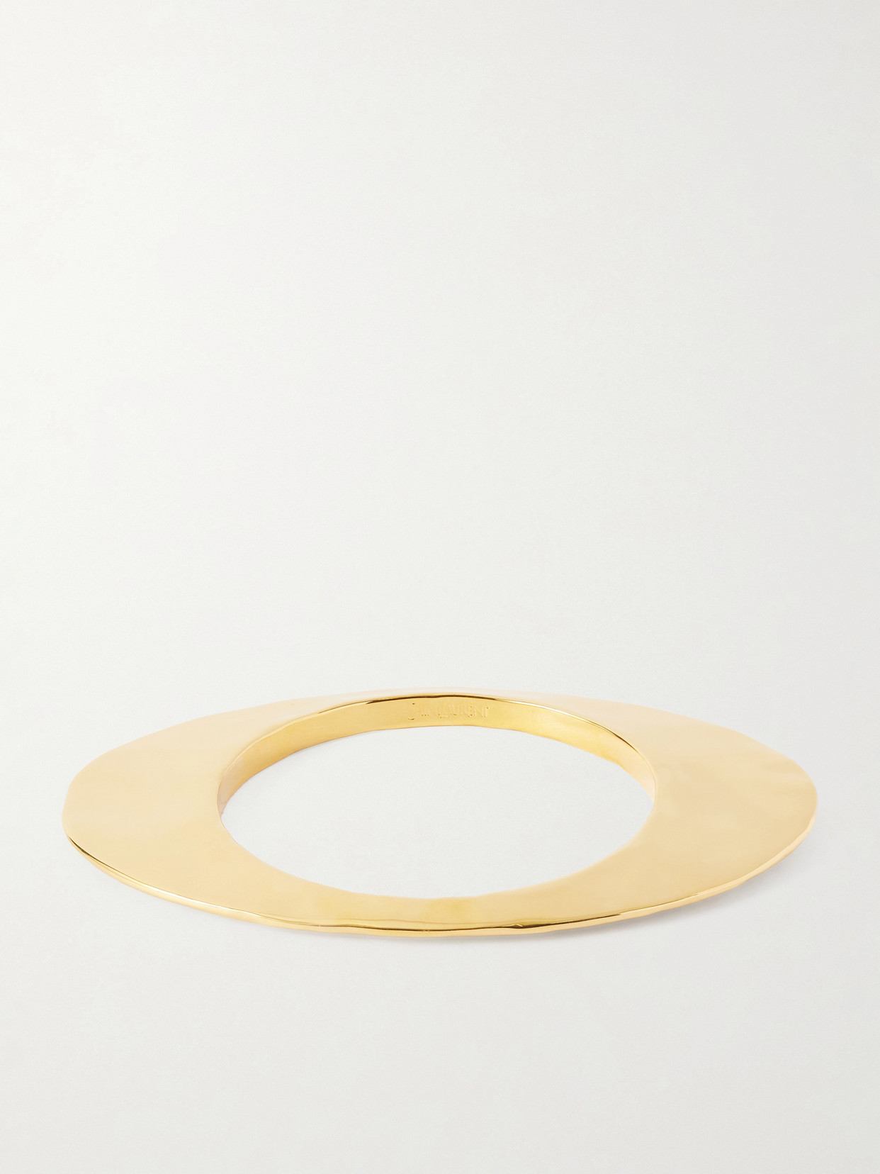 Saint Laurent Blade Gold-tone Bracelet