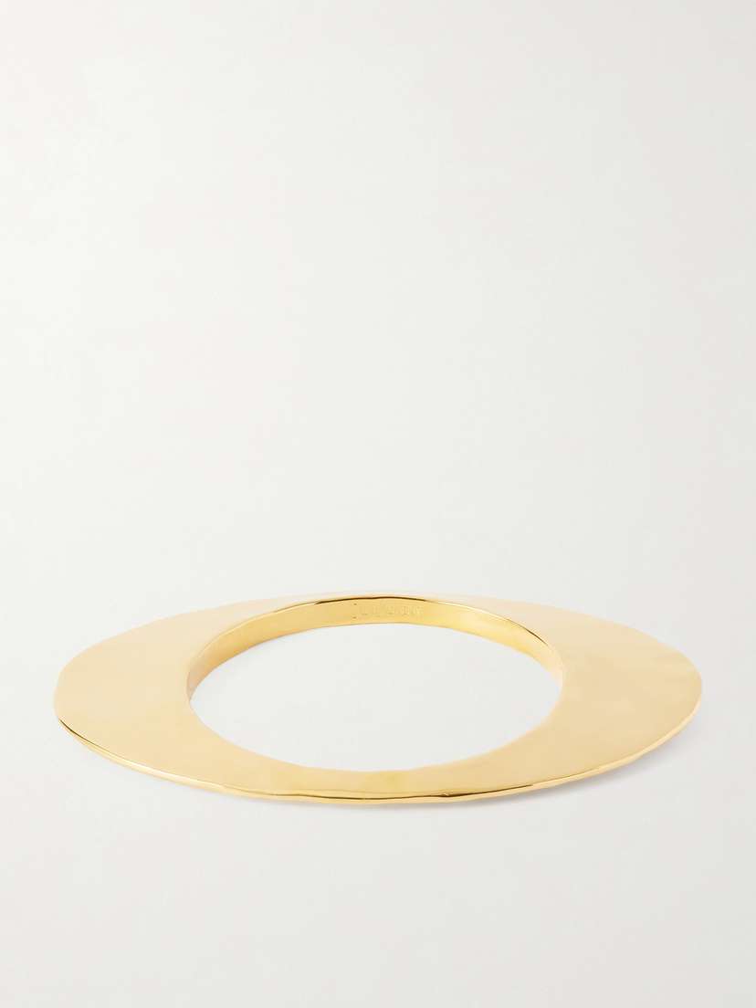 Saint Laurent Blade Gold-tone Bracelet