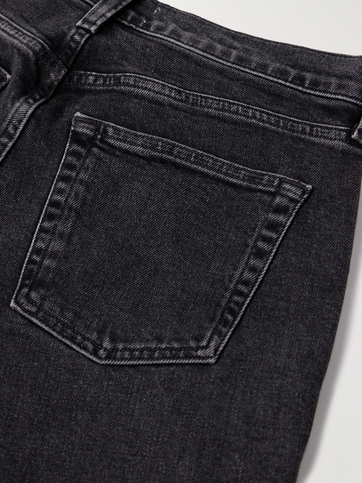 Valen Mid-Rise Straight-Leg Jeans