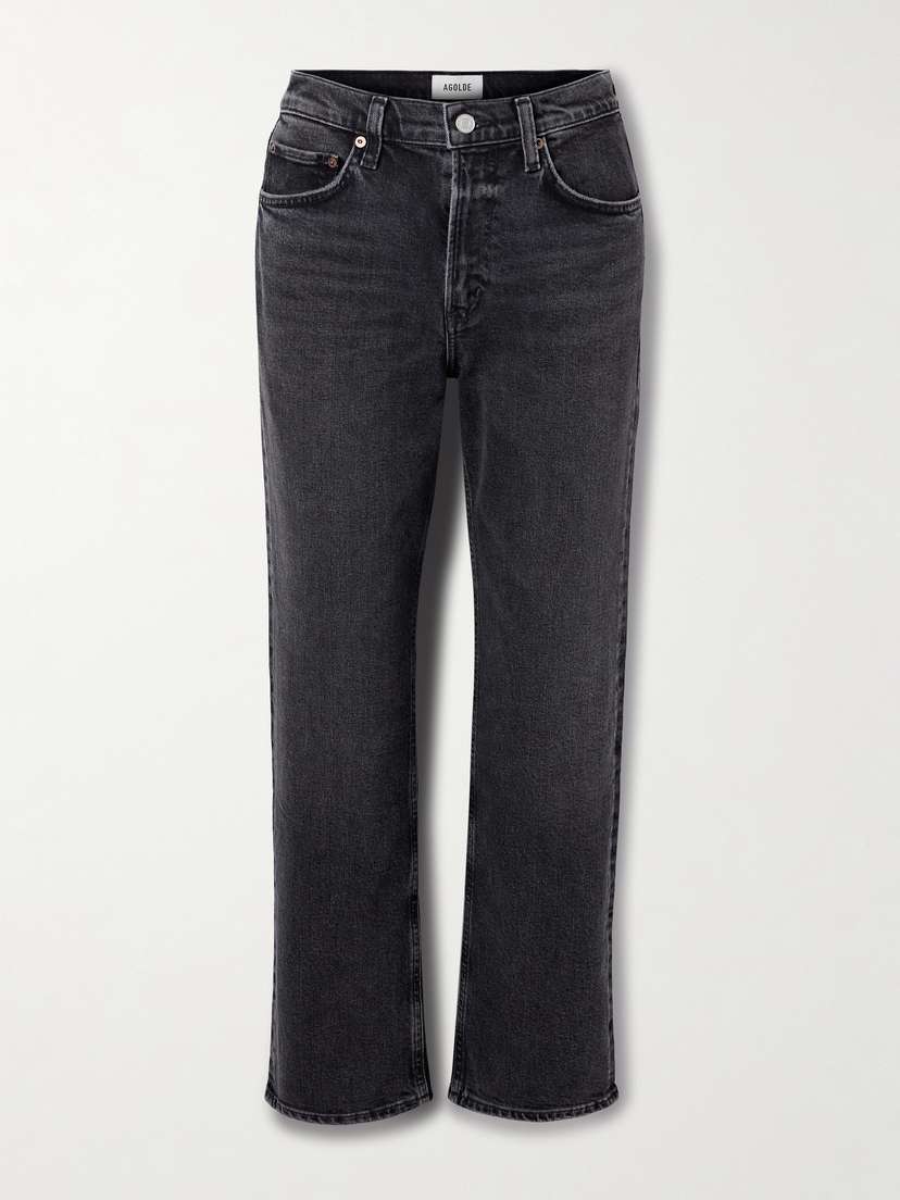 AGOLDE Valen Mid-rise Straight-leg Jeans