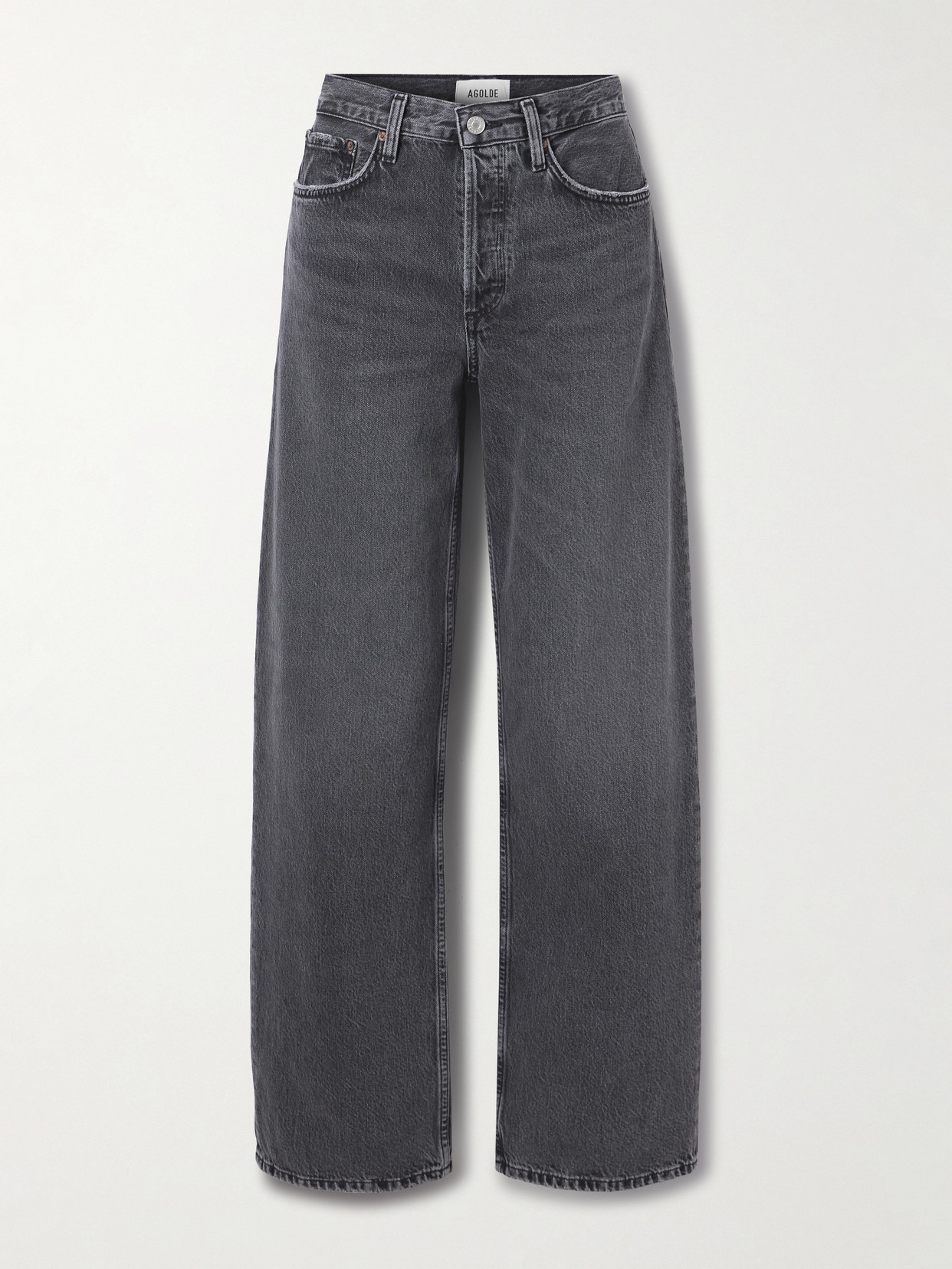 Arc Long Mid-Rise Wide- Leg