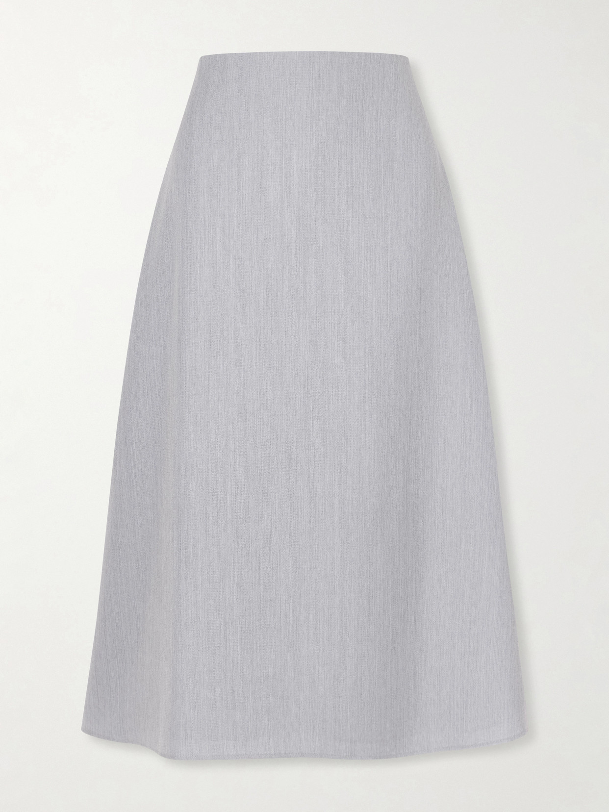 Twp Wool Midi Skirt In Blue