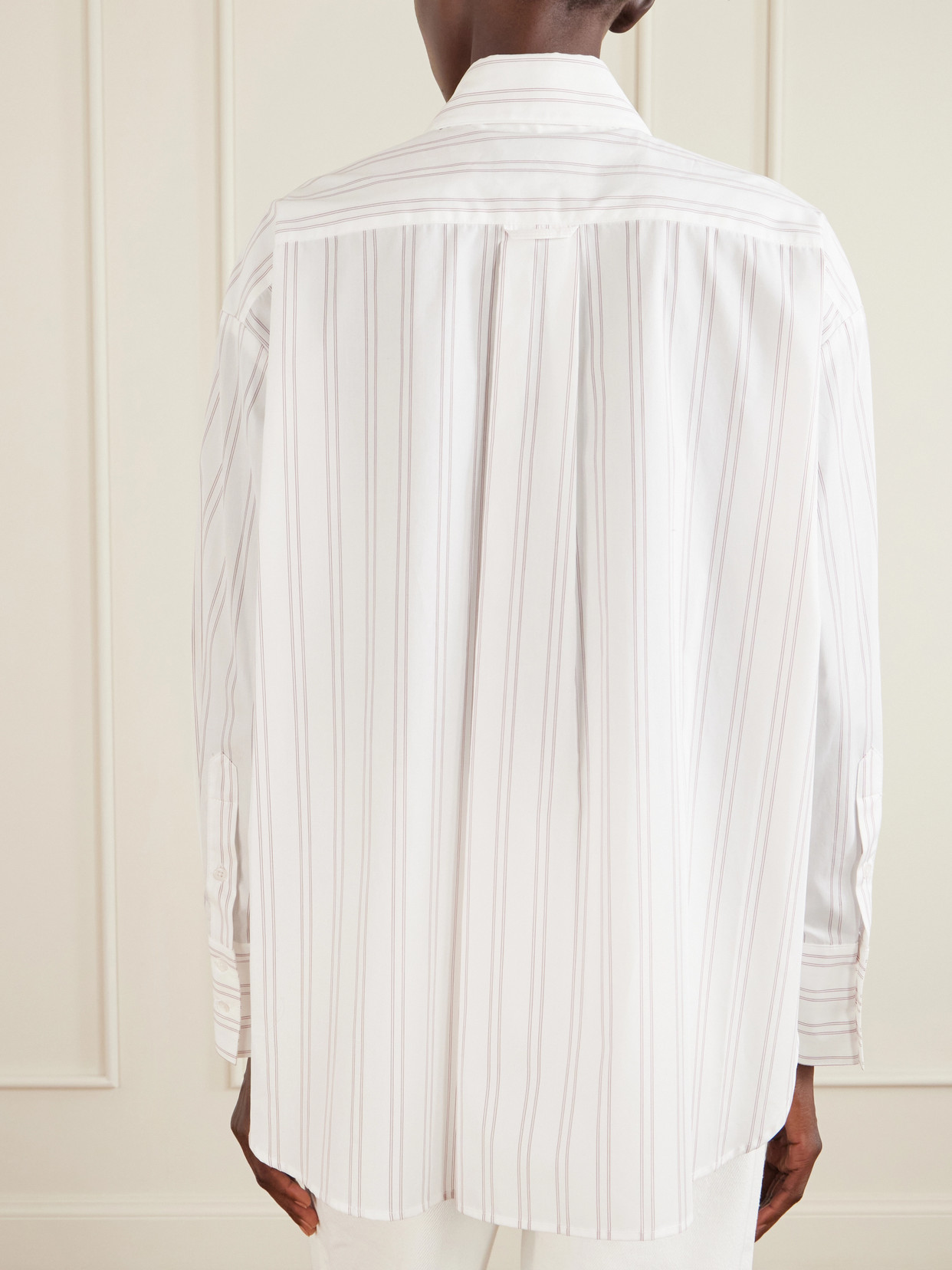 Big Joe Striped Cotton-Poplin Shirt