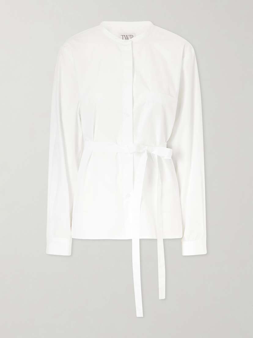 TWP Tied Down Cotton Shirt