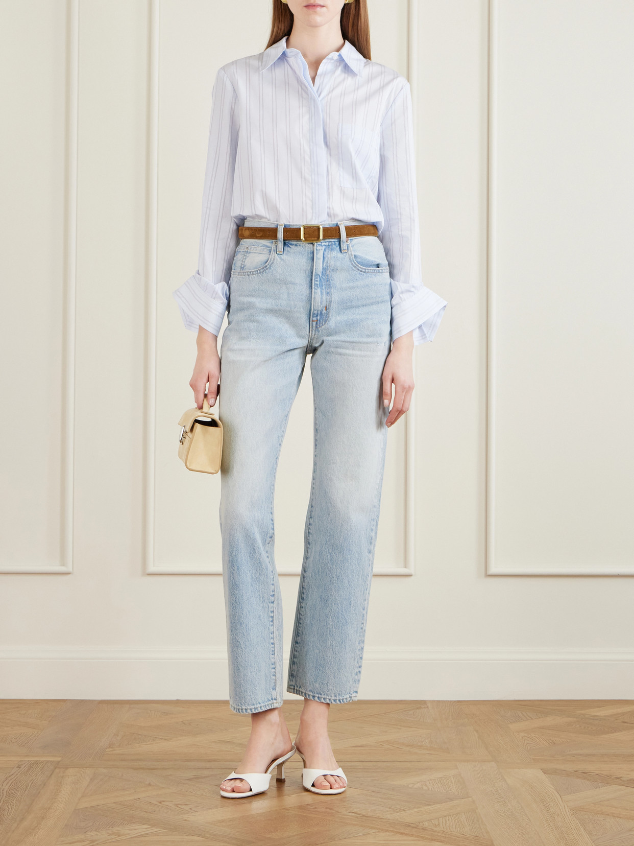 Boyfriend Striped Cotton Shirt