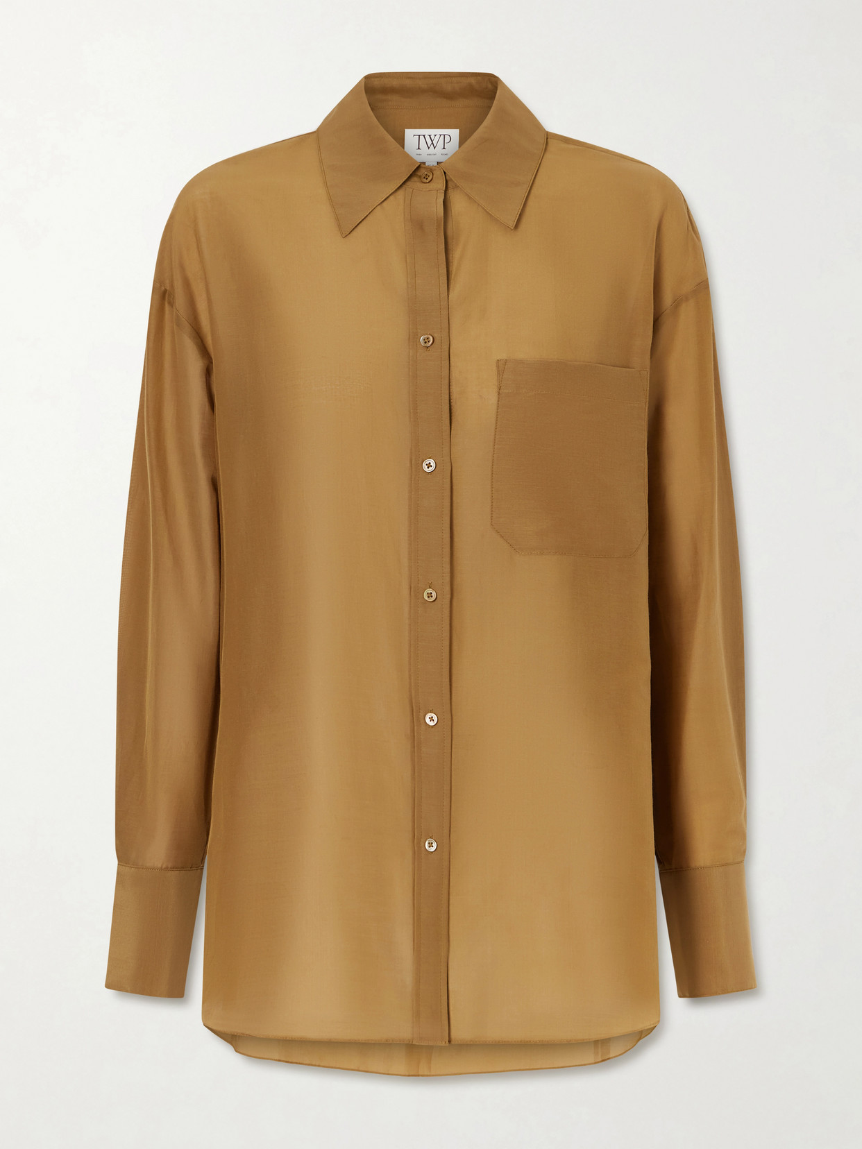 Big Joe Cotton And Silk-Blend Shirt