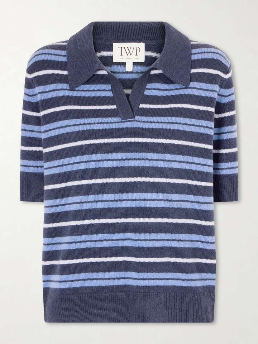 TWP Slightly Oversized Polo Top