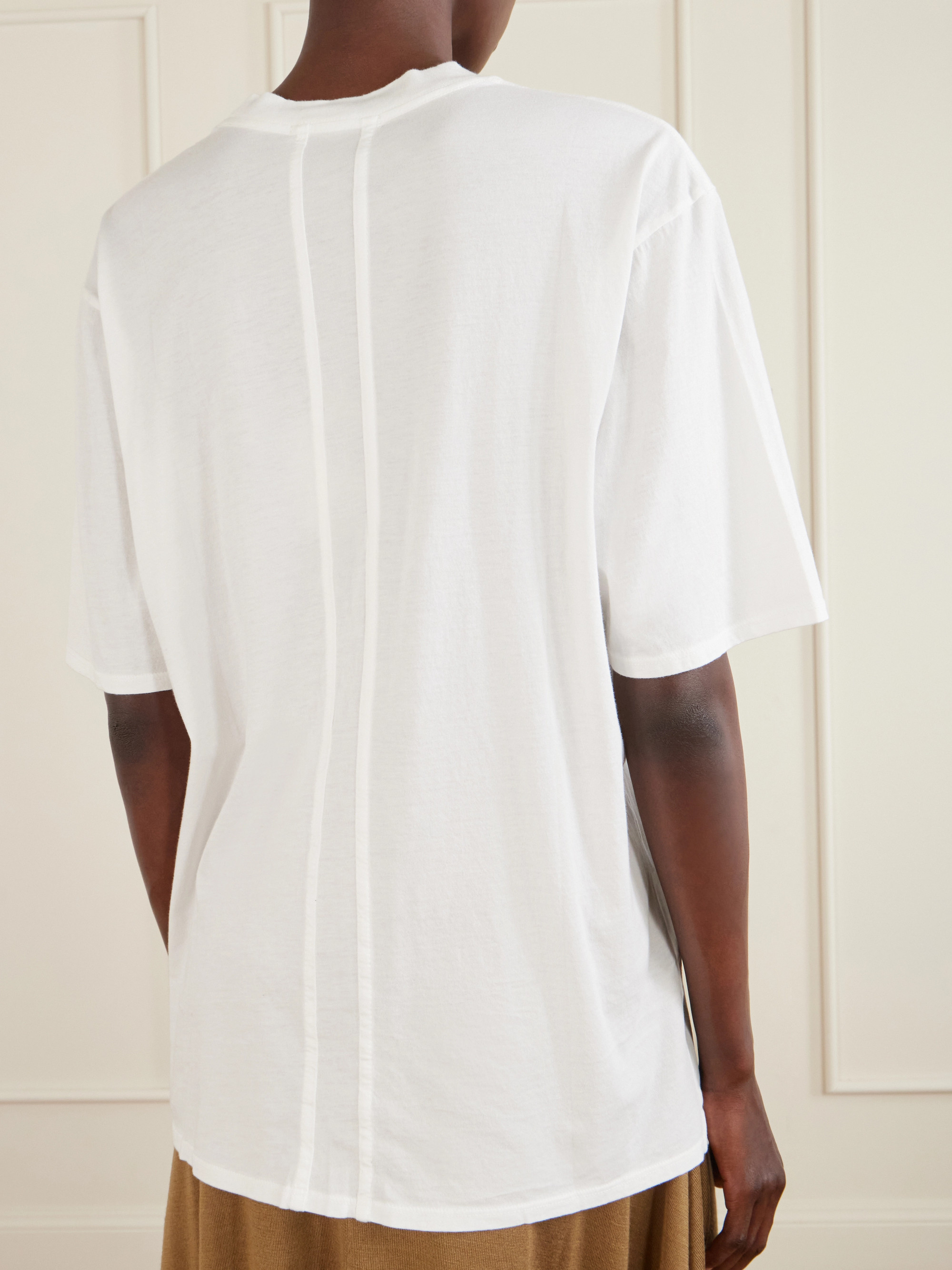 TWP Supima cotton-jersey T-shirt