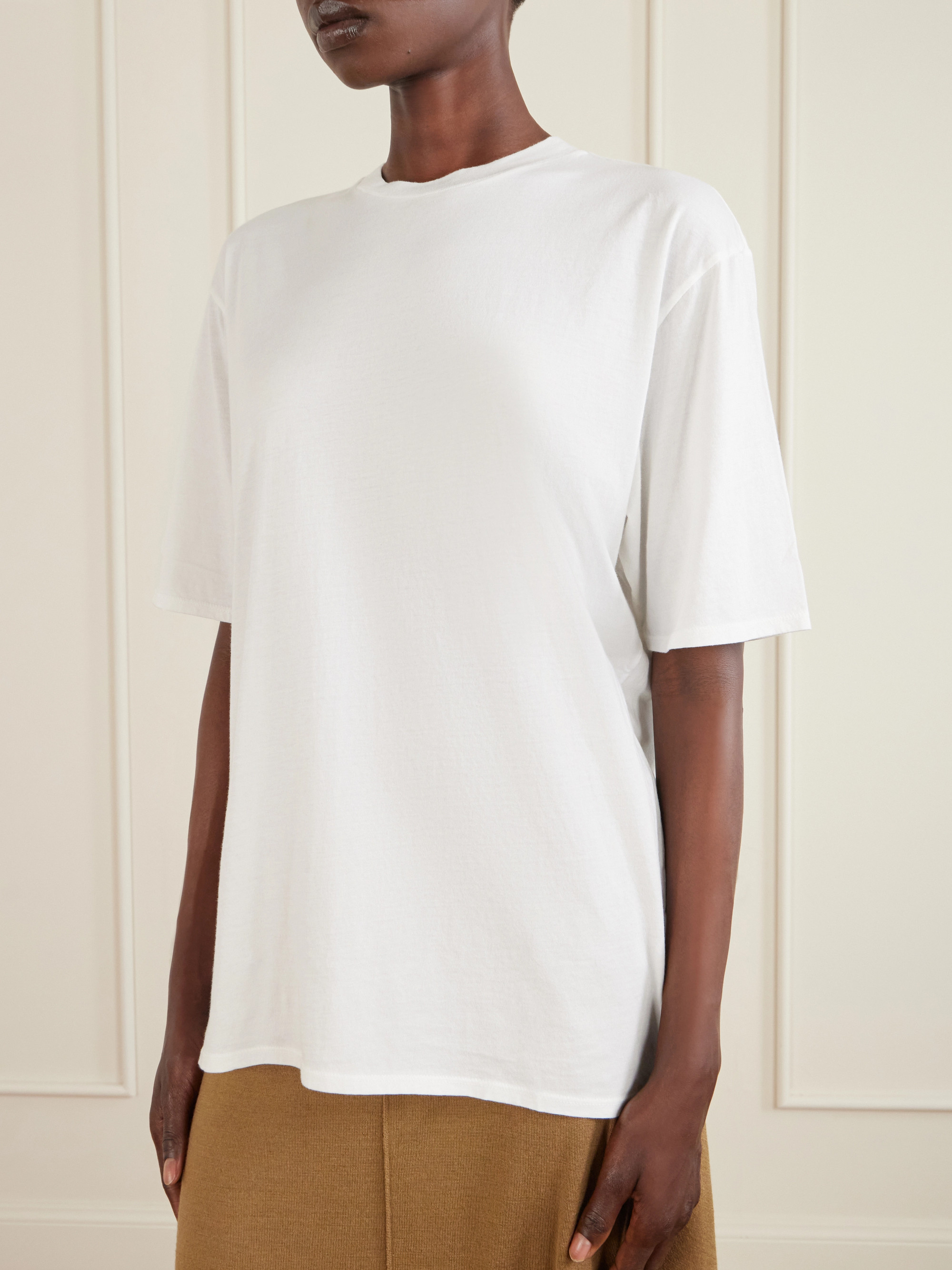 TWP Supima cotton-jersey T-shirt