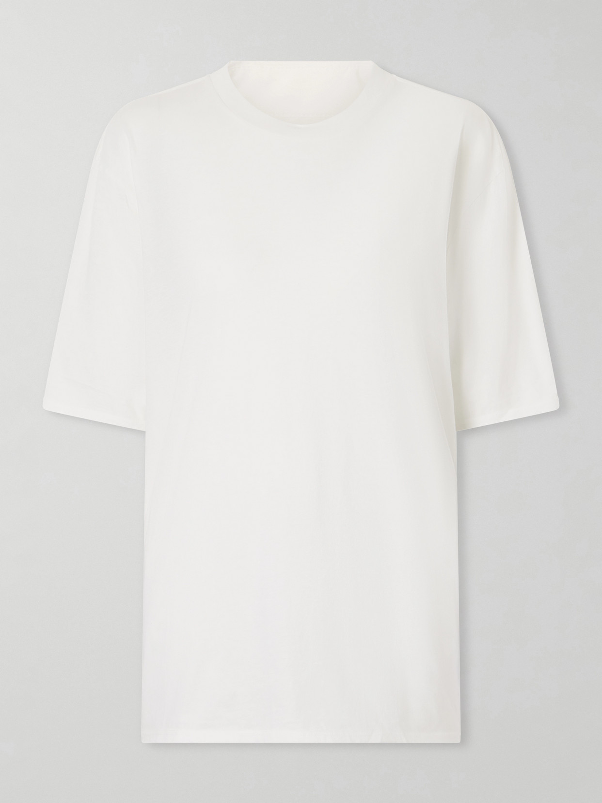Twp Supima Cotton-jersey T-shirt In White