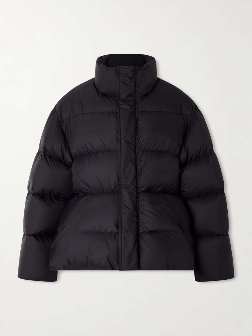 Balenciaga Padded Quilted Ripstop Down Jacket