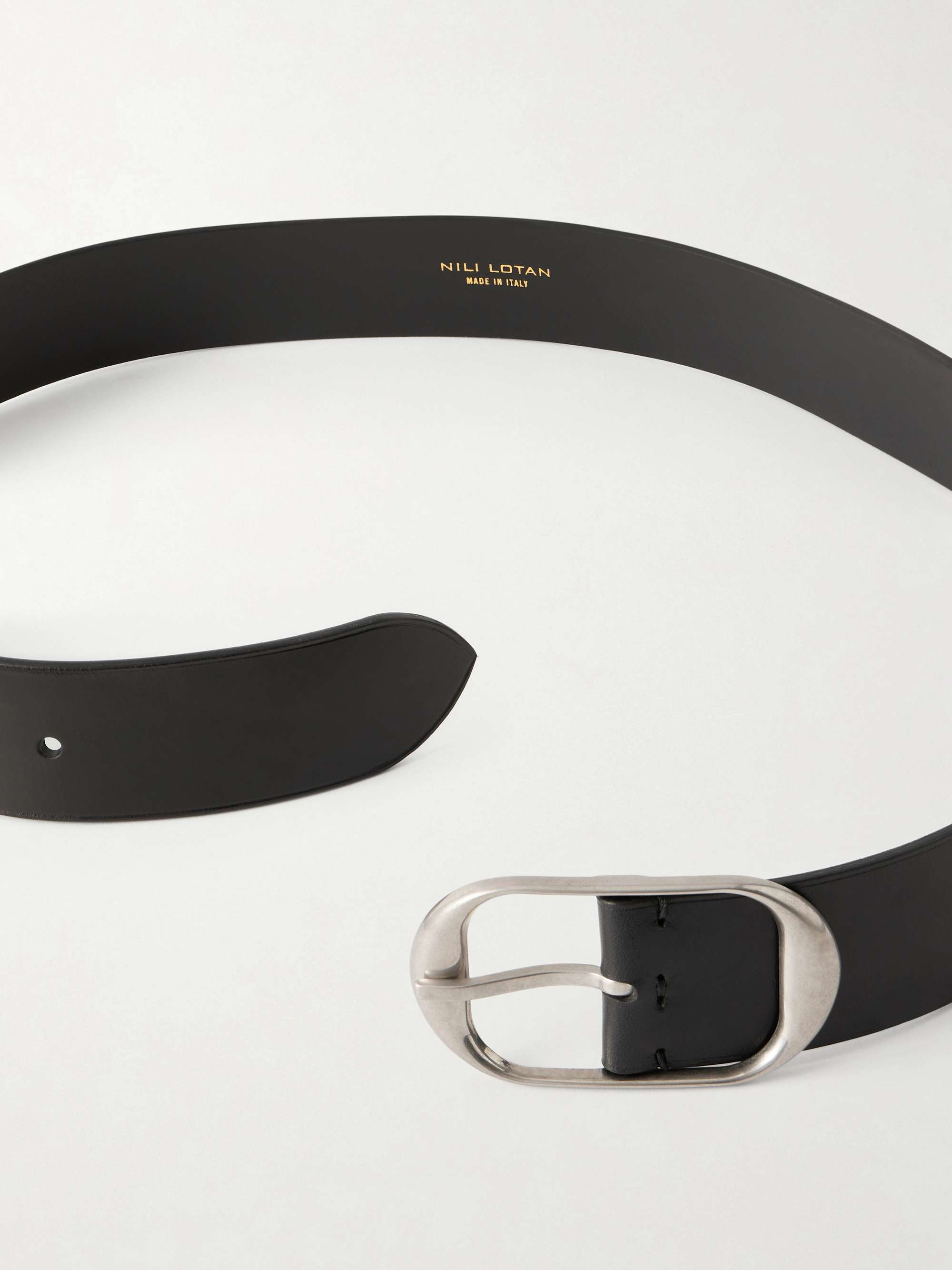 NILI LOTAN Nili leather belt