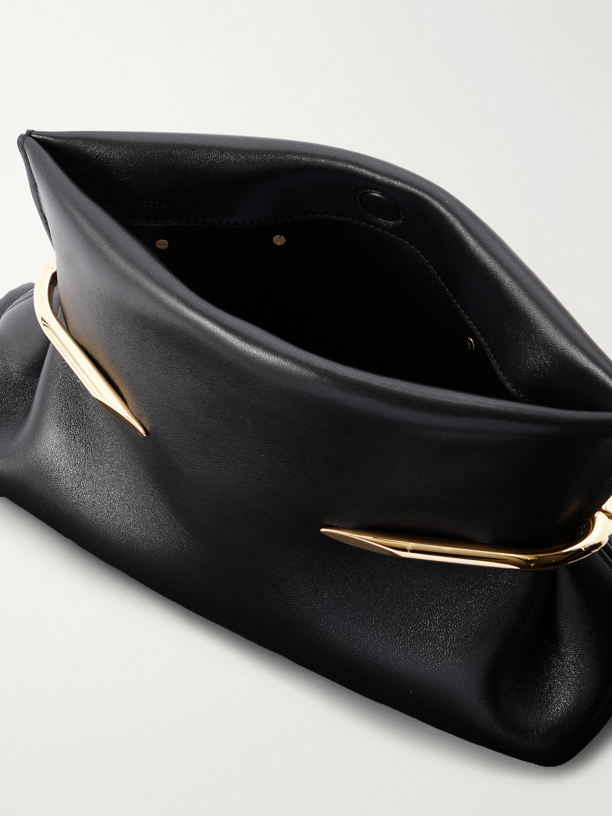 Givenchy Pinch Squeezed Horizontal Tote Bag In Nappa Leather In Black