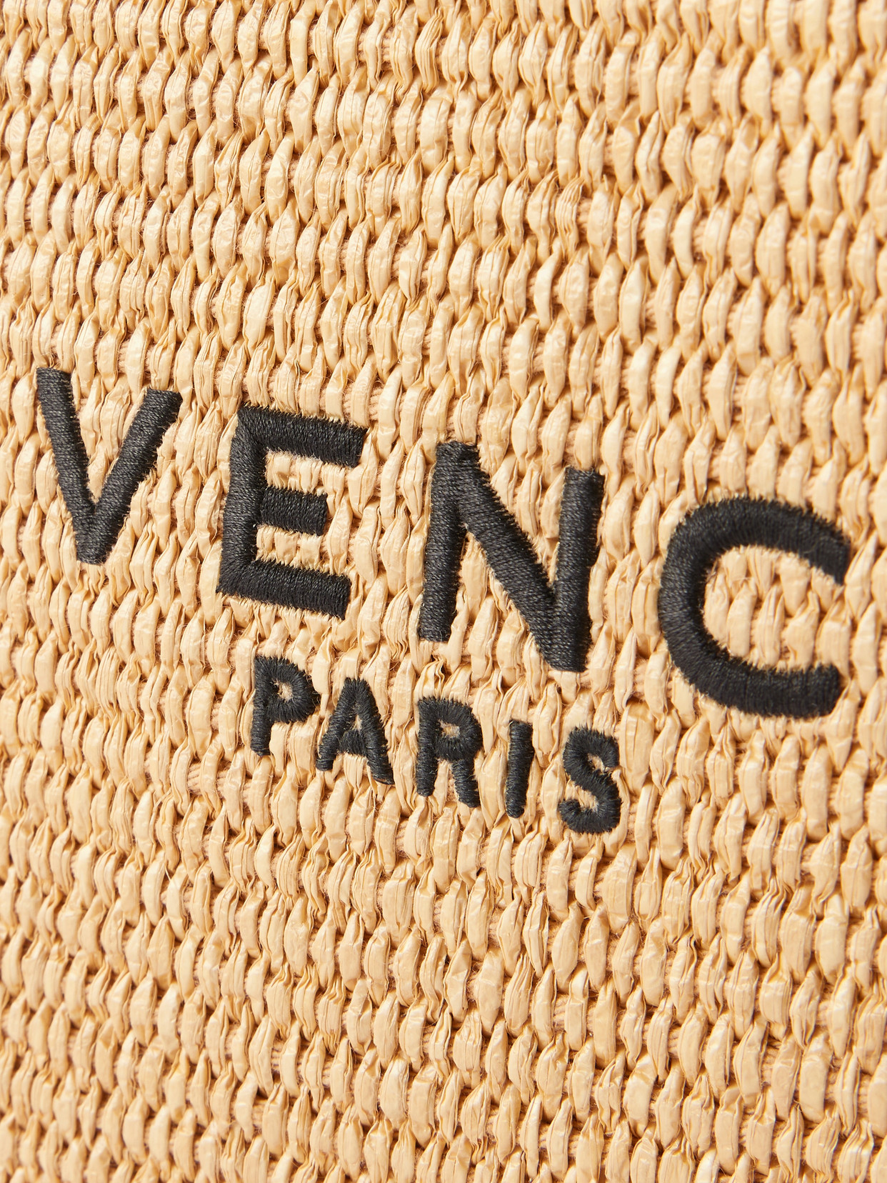 Givenchy Logo Raffia Clutch In Neutral