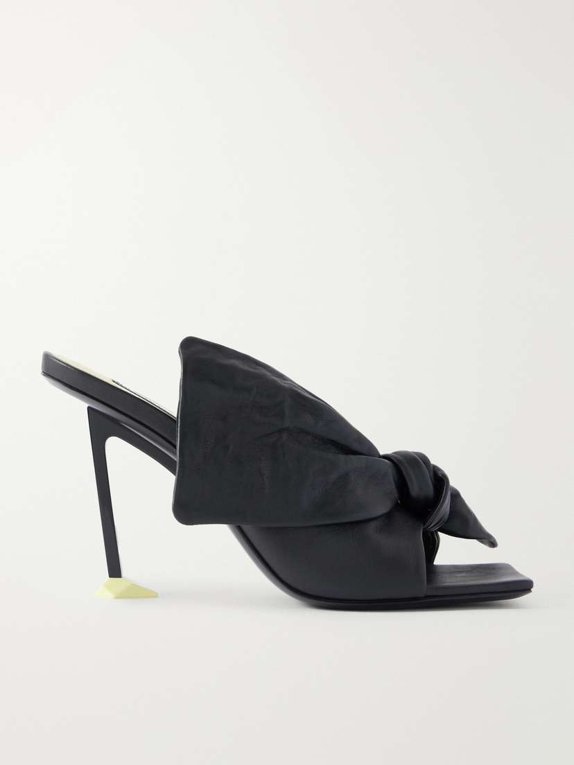 Givenchy Bow-detailed Leather Sandals