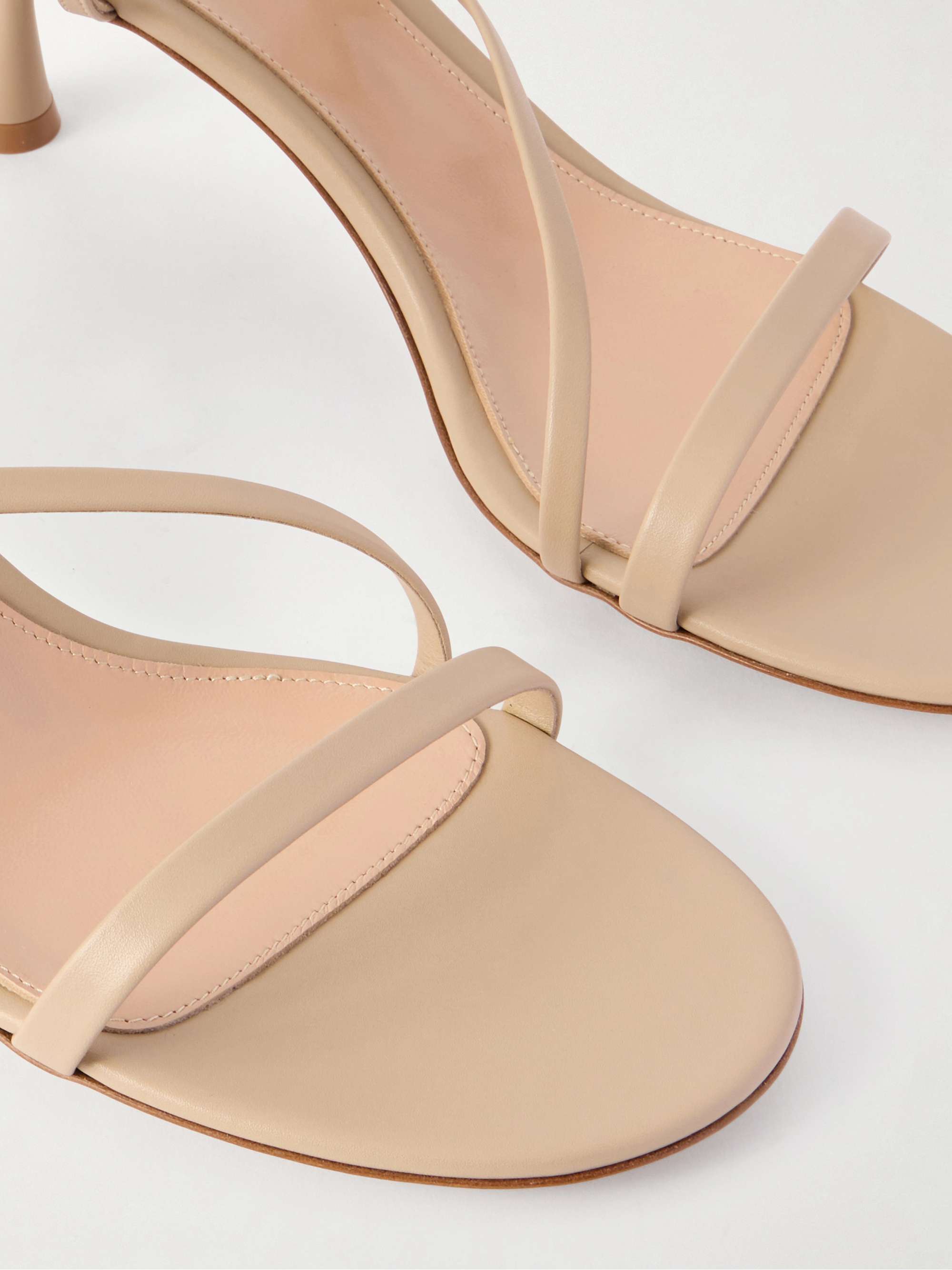 GIANVITO ROSSI Ascent 55 leather sandals | NET-A-PORTER