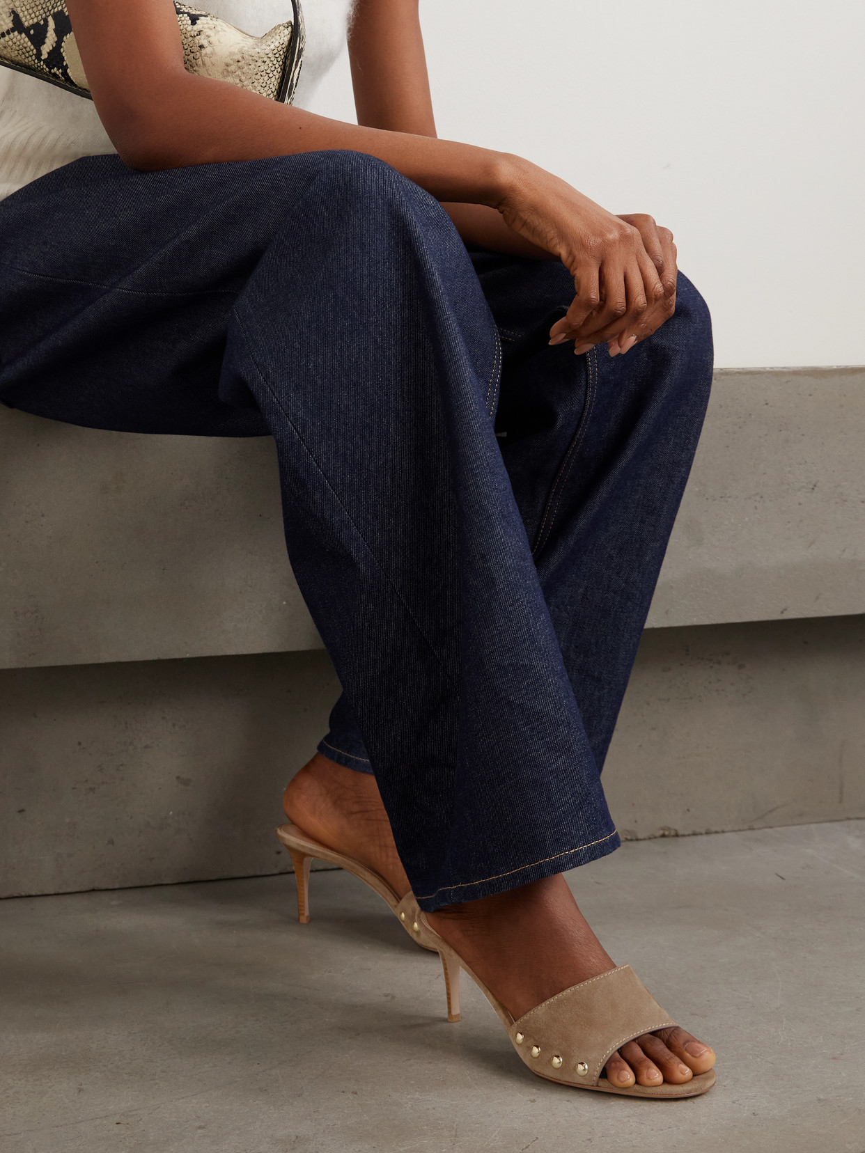 70 Studded Mules