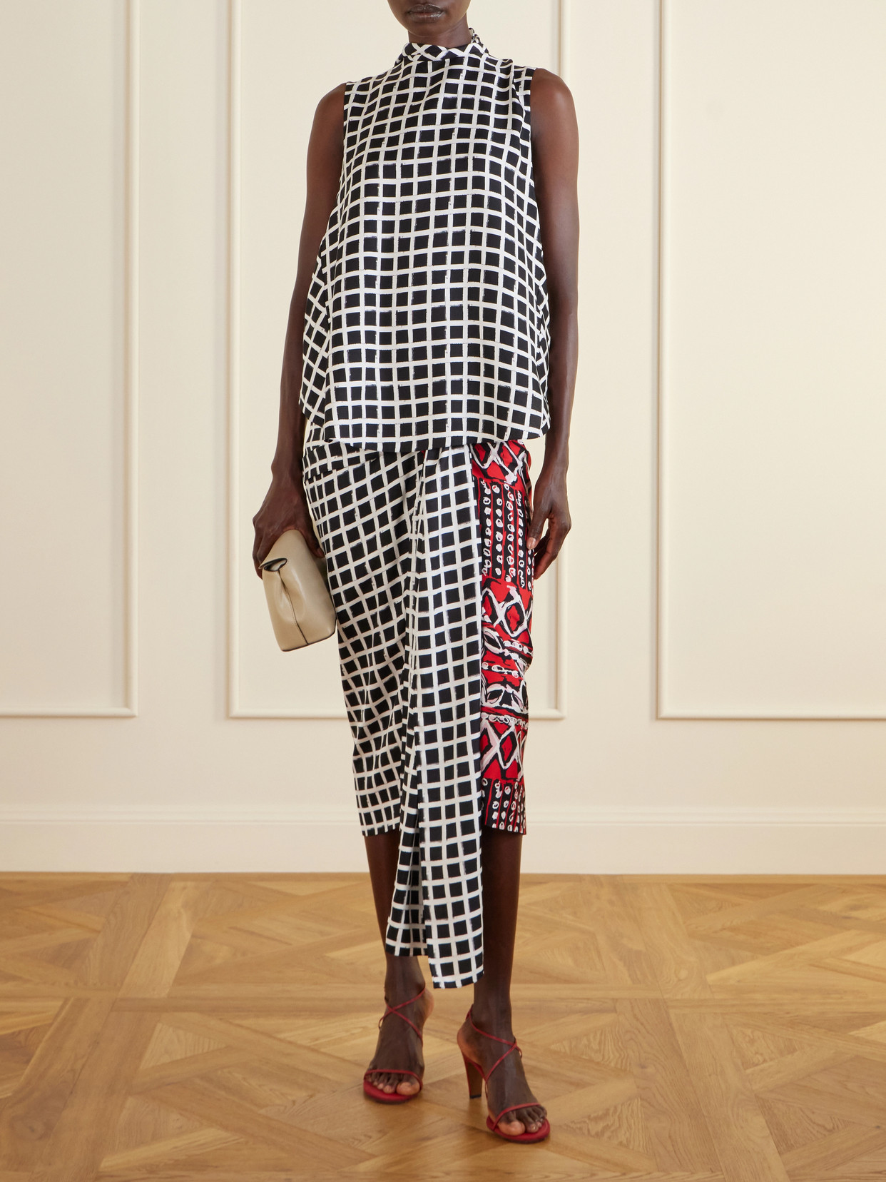 Checked Blouse