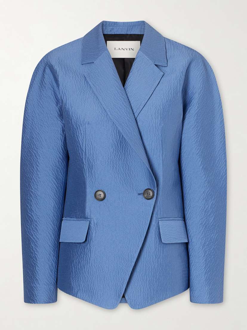 Lanvin Textured-satin Jacket