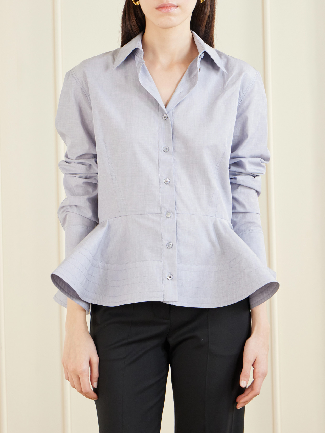 Cotton-Chambray Shirt