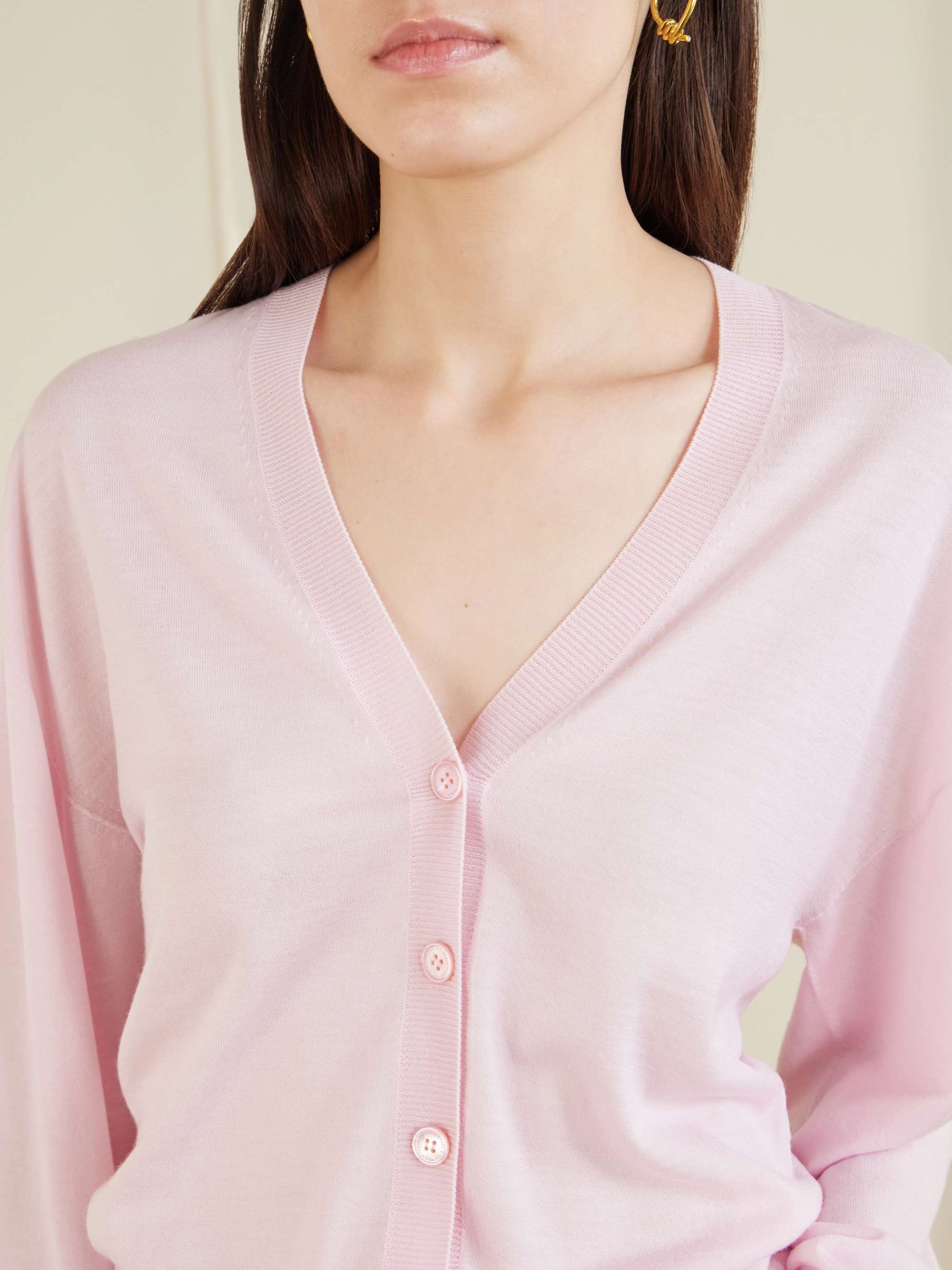STELLA MCCARTNEY Virgin wool cardigan | NET-A-PORTER
