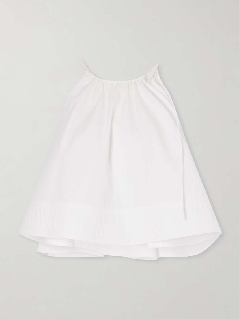 Stella McCartney Sleeveless Cotton-poplin Top