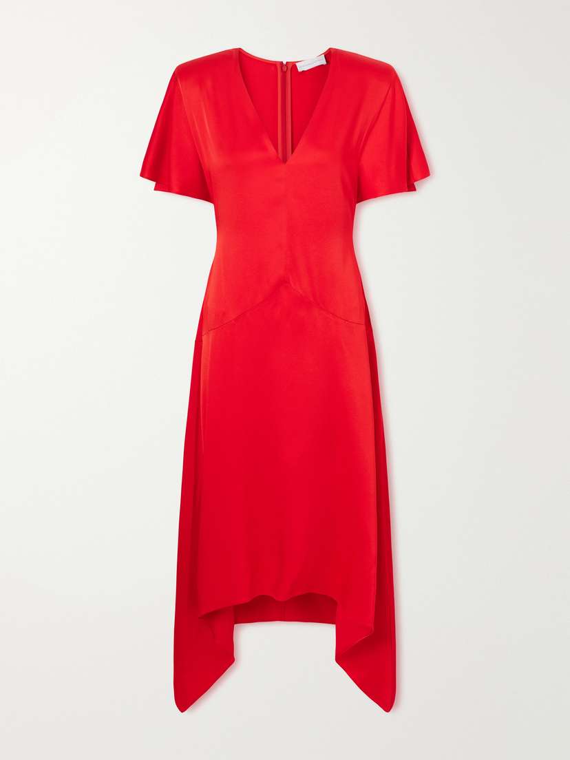 Stella McCartney Satin Midi Dress
