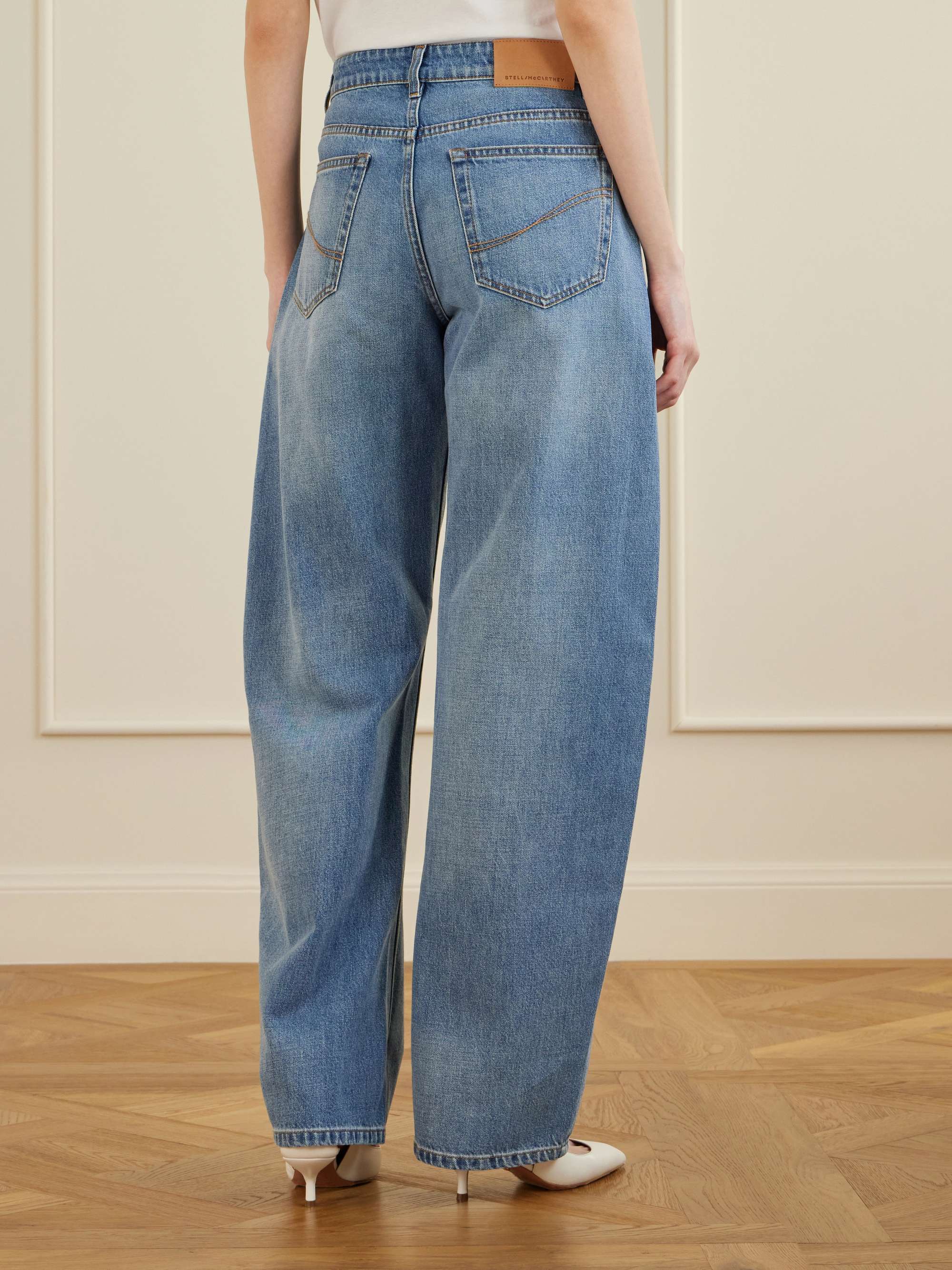 STELLA MCCARTNEY Wide-leg jeans | NET-A-PORTER