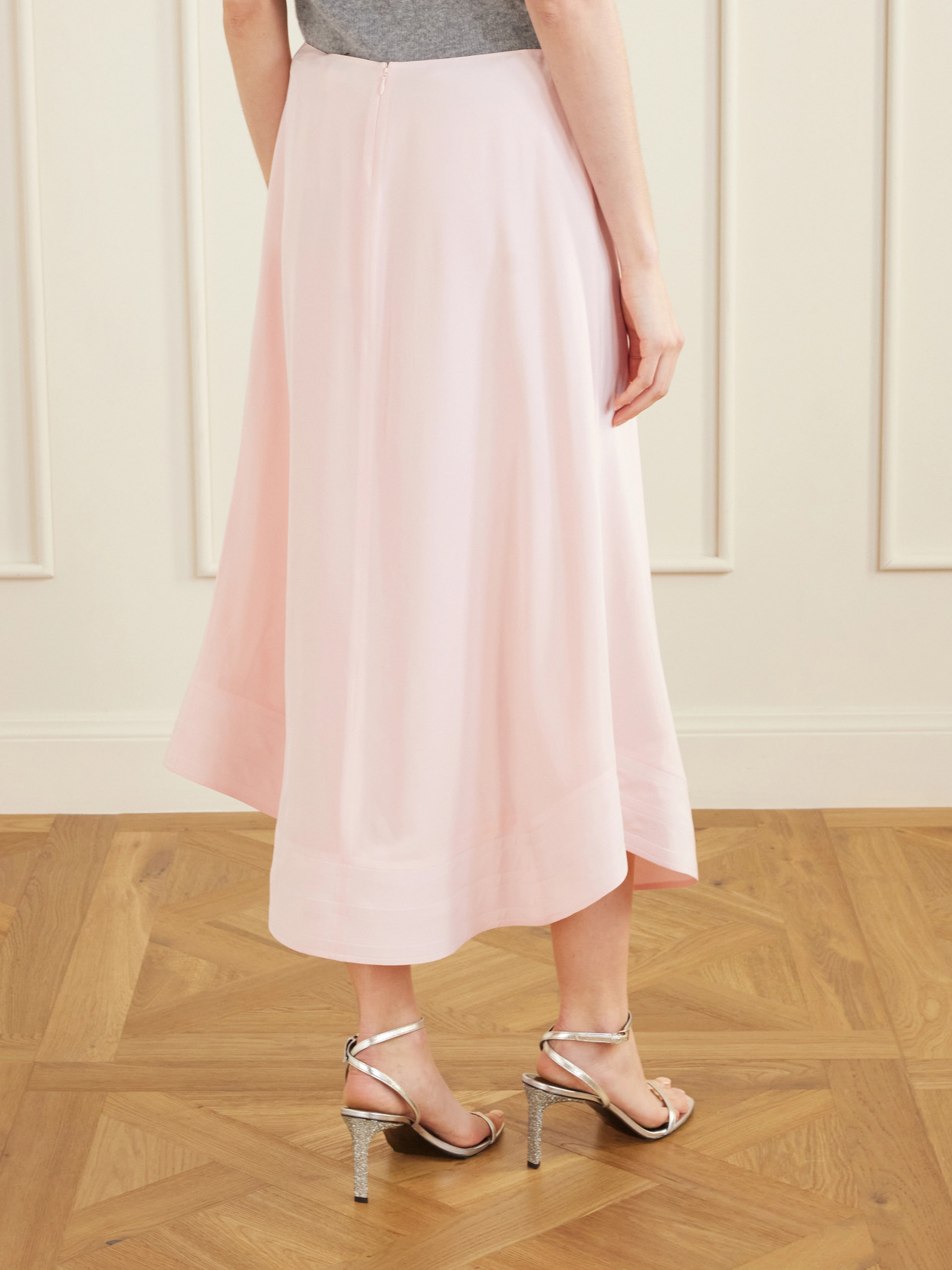 Silk-Crepe Midi