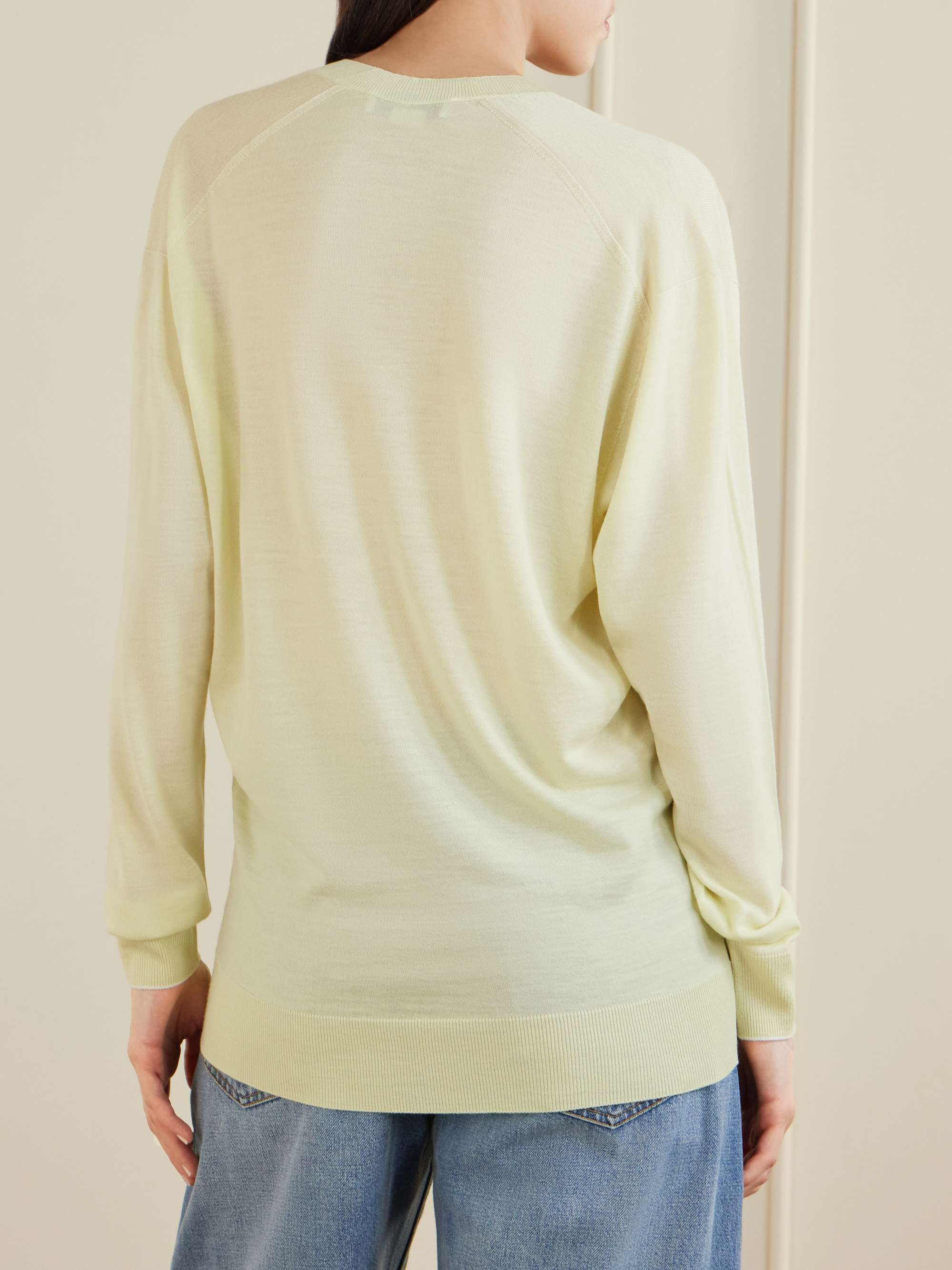 STELLA MCCARTNEY Virgin wool sweater | NET-A-PORTER