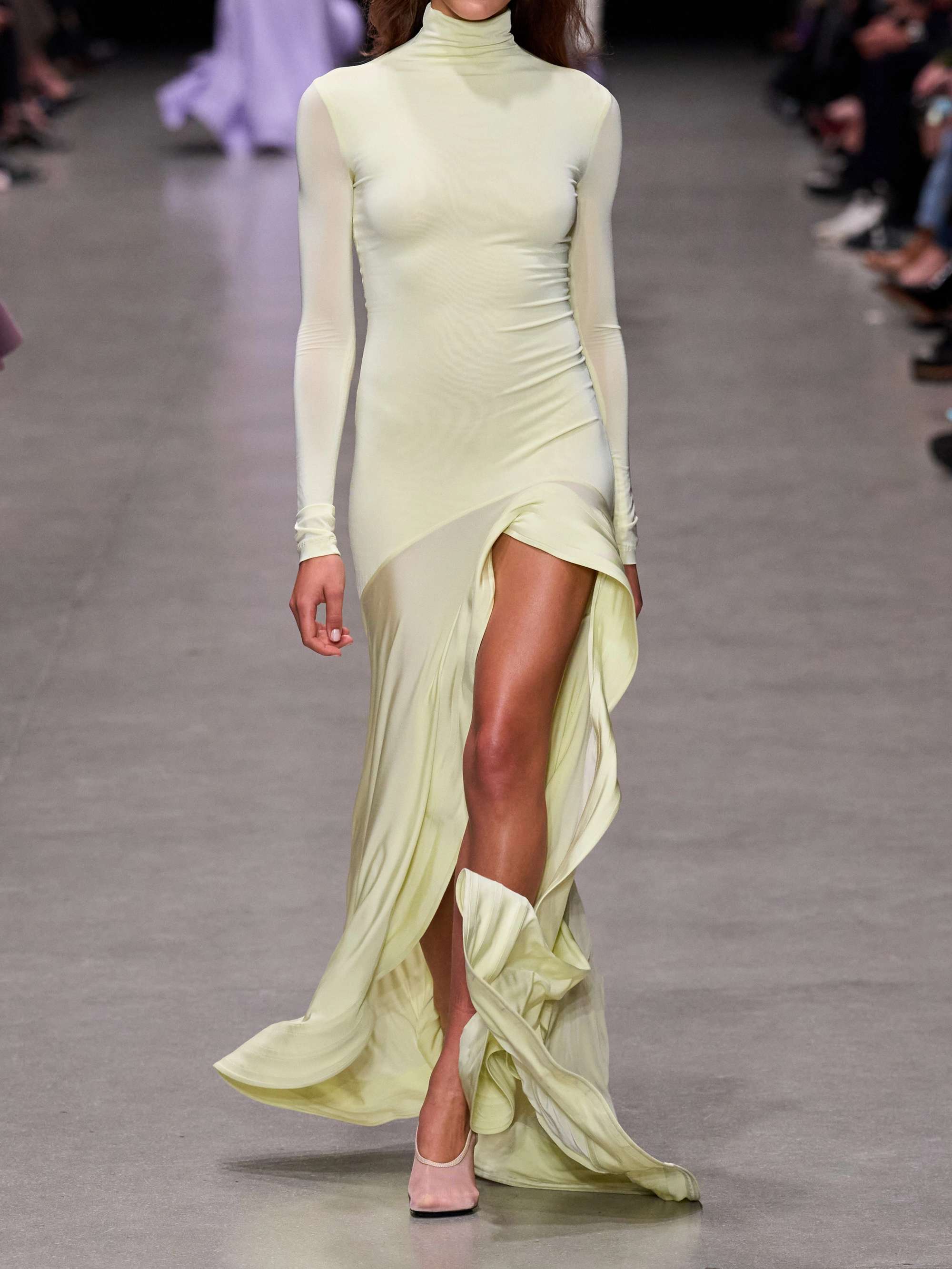 STELLA MCCARTNEY Asymmetric crepe jersey dress | NET-A-PORTER