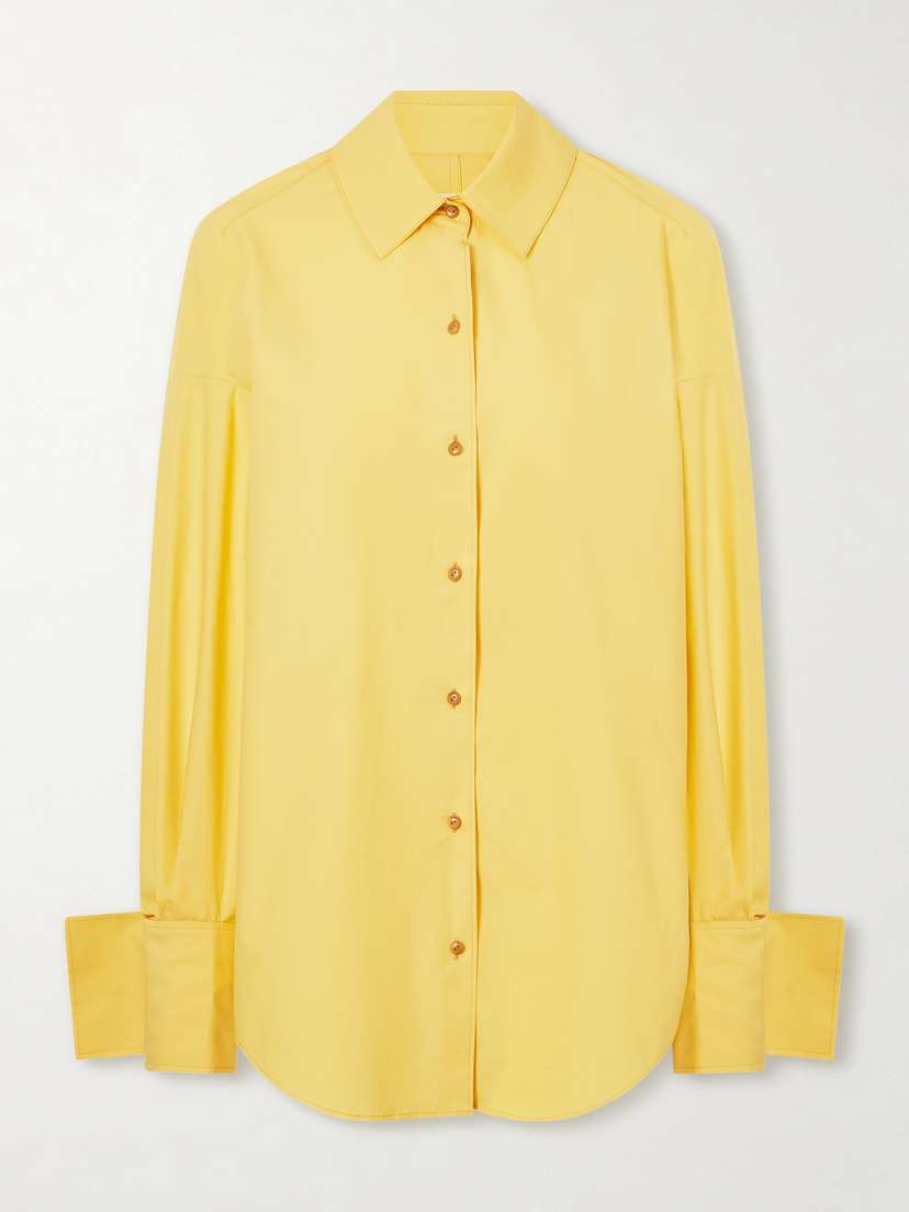 OSSOU Wren Cotton-poplin Shirt