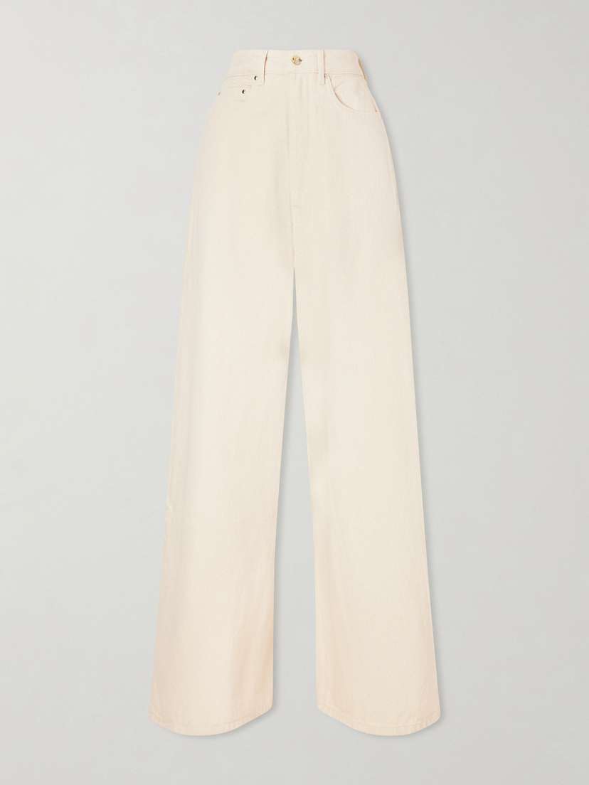 OSSOU High-rise Wide-leg Jeans
