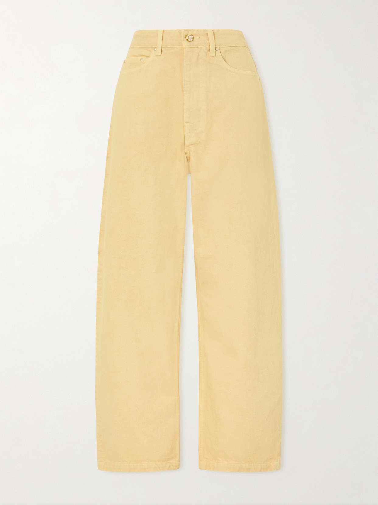 Mid-Rise Wide- Leg