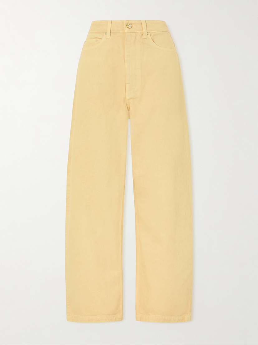OSSOU Mid-rise Wide-leg Jeans