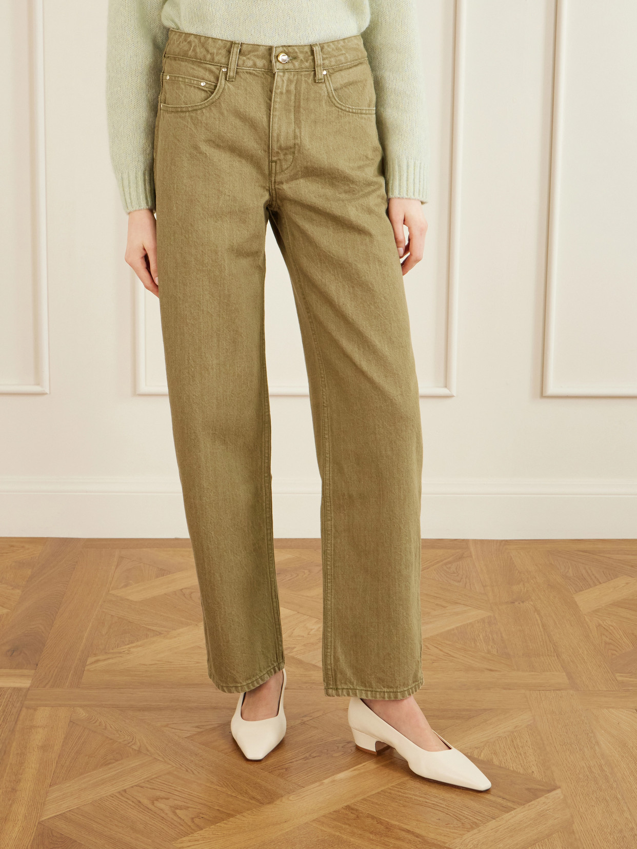 Rider Straight-Leg Jeans