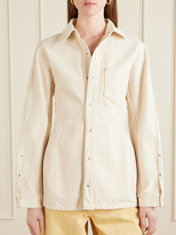OSSOU Cinch cotton-drill shirt