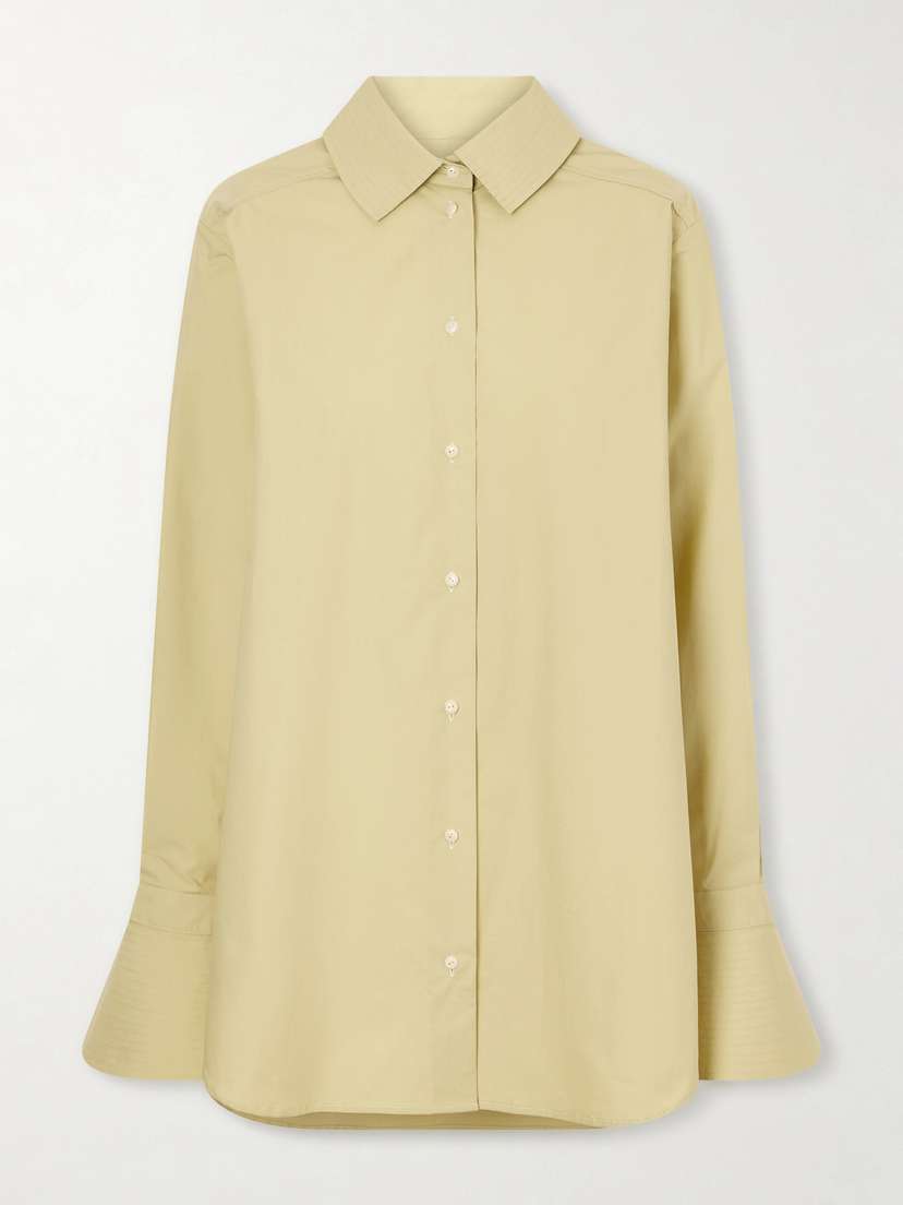 OSSOU Haze Cotton-poplin Shirt