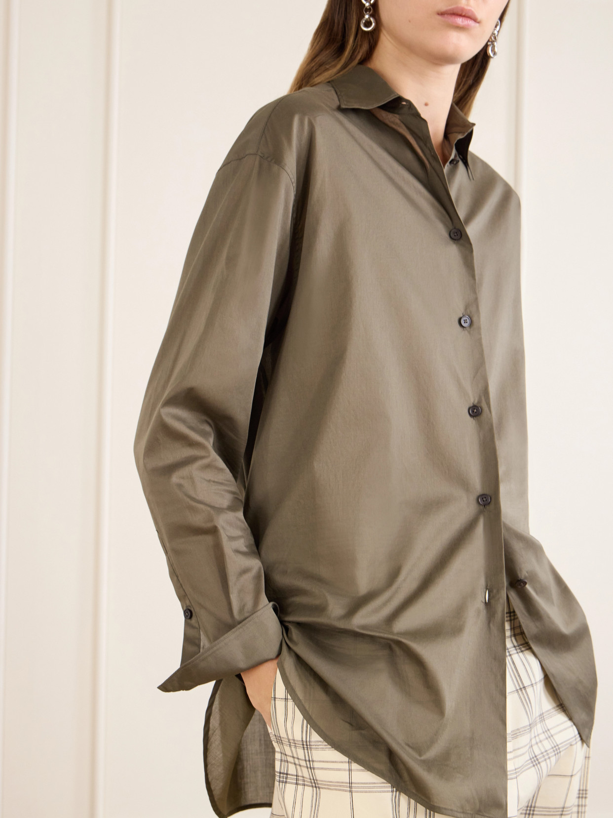 Cotton-Poplin Shirt