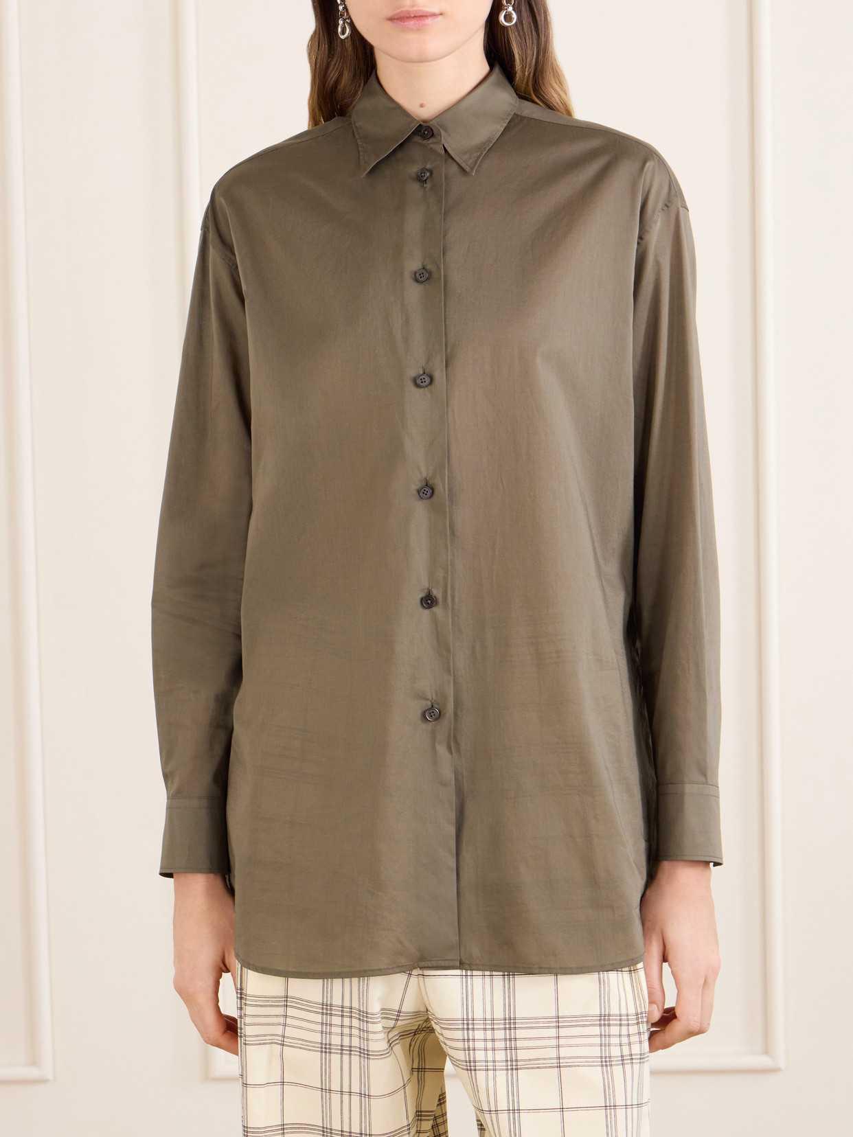 Cotton-Poplin Shirt