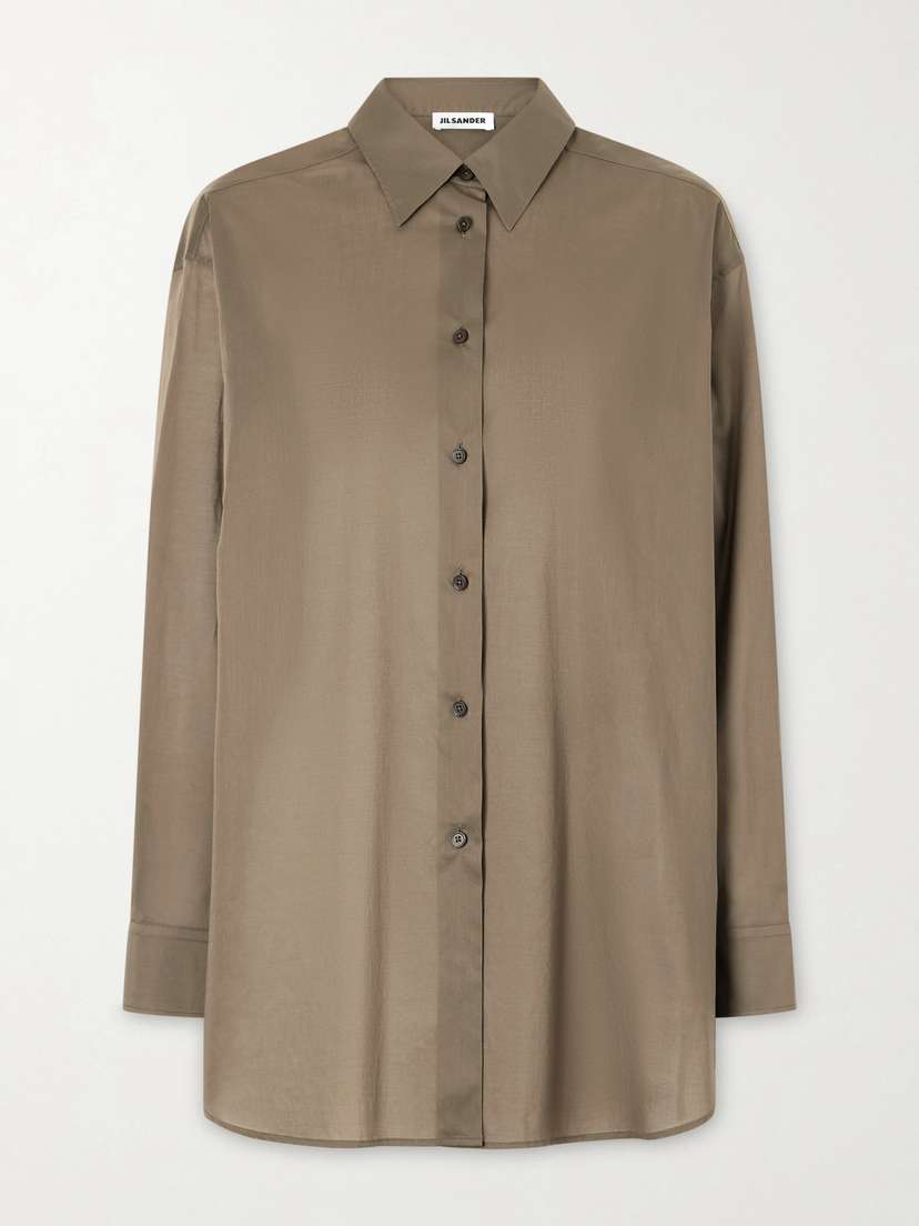 Jil Sander Cotton-poplin Shirt